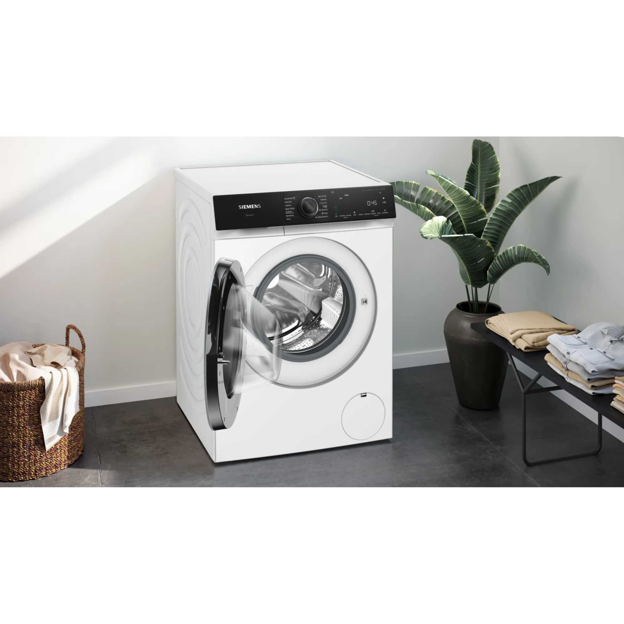 WG46H2A9GB iQ500 9kg Drum 1600rpm Smart Washing Machine - White