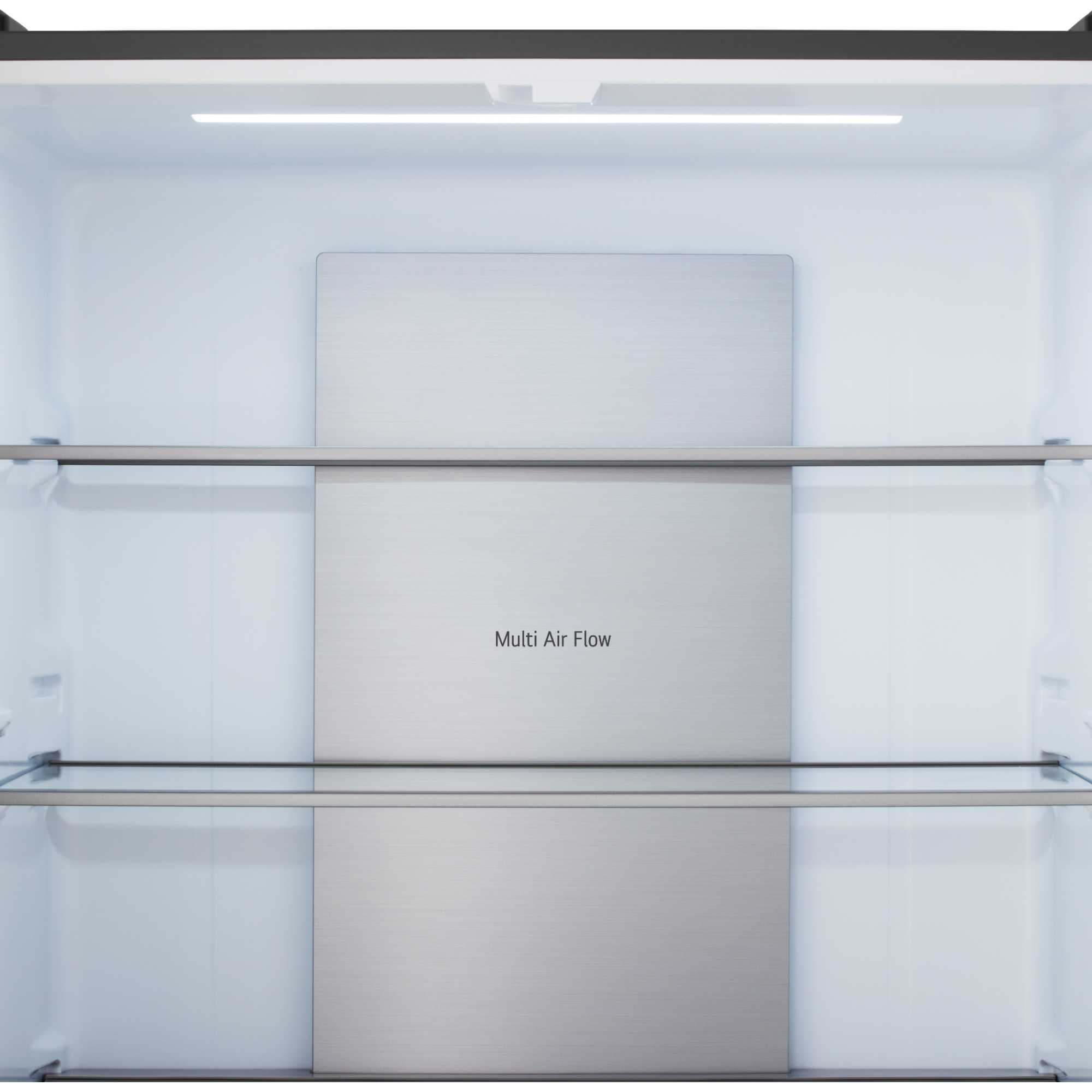 American Style Fridge Freezer Total No Frost - Black - GMM42ABBEH