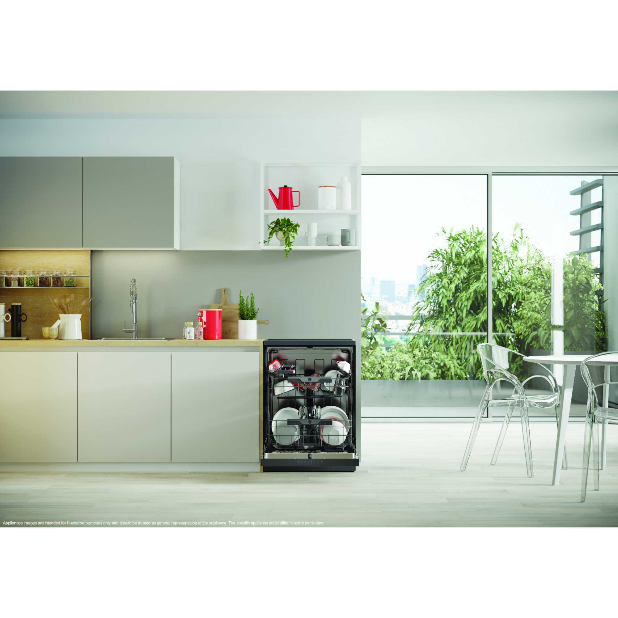 HF5C7F0A-80 Wi-Fi Dishwasher - Anthracite