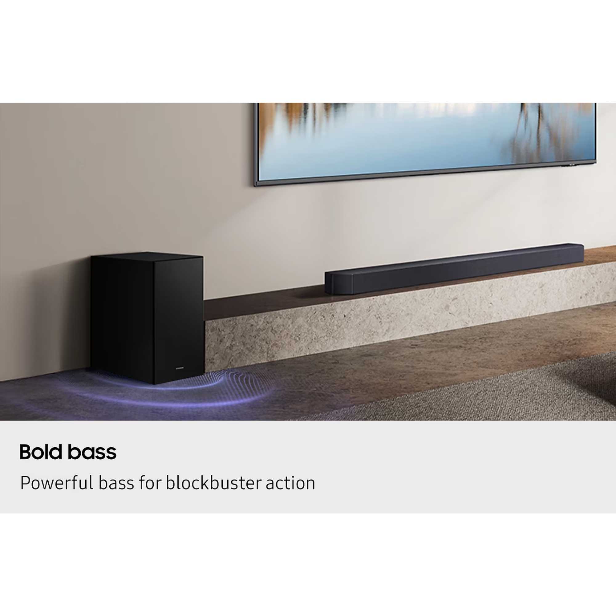 HWQ600F 3.2.1ch Soundbar With Subwoofer