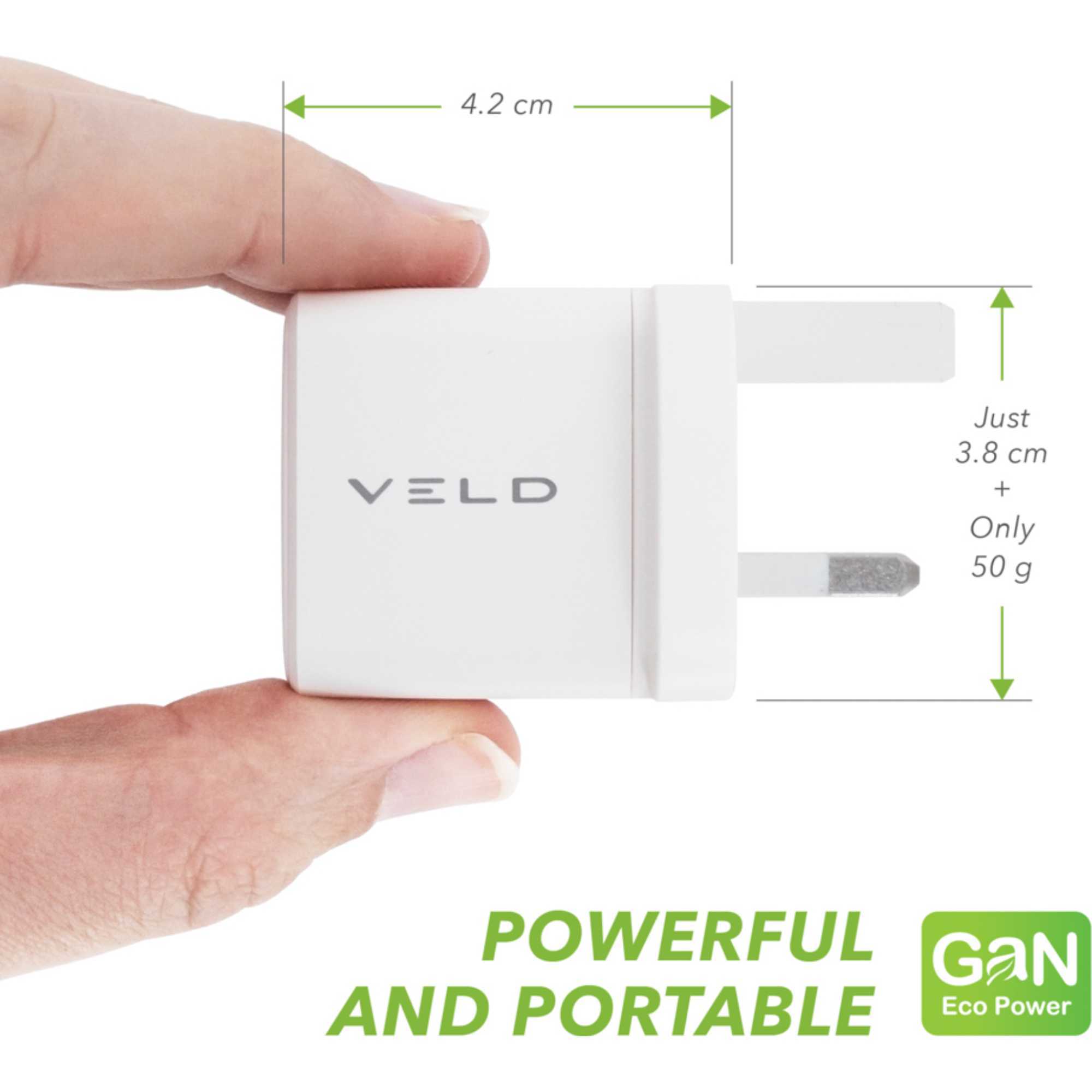 VH20BW 20W Super-Fast USB-C Wall Charger