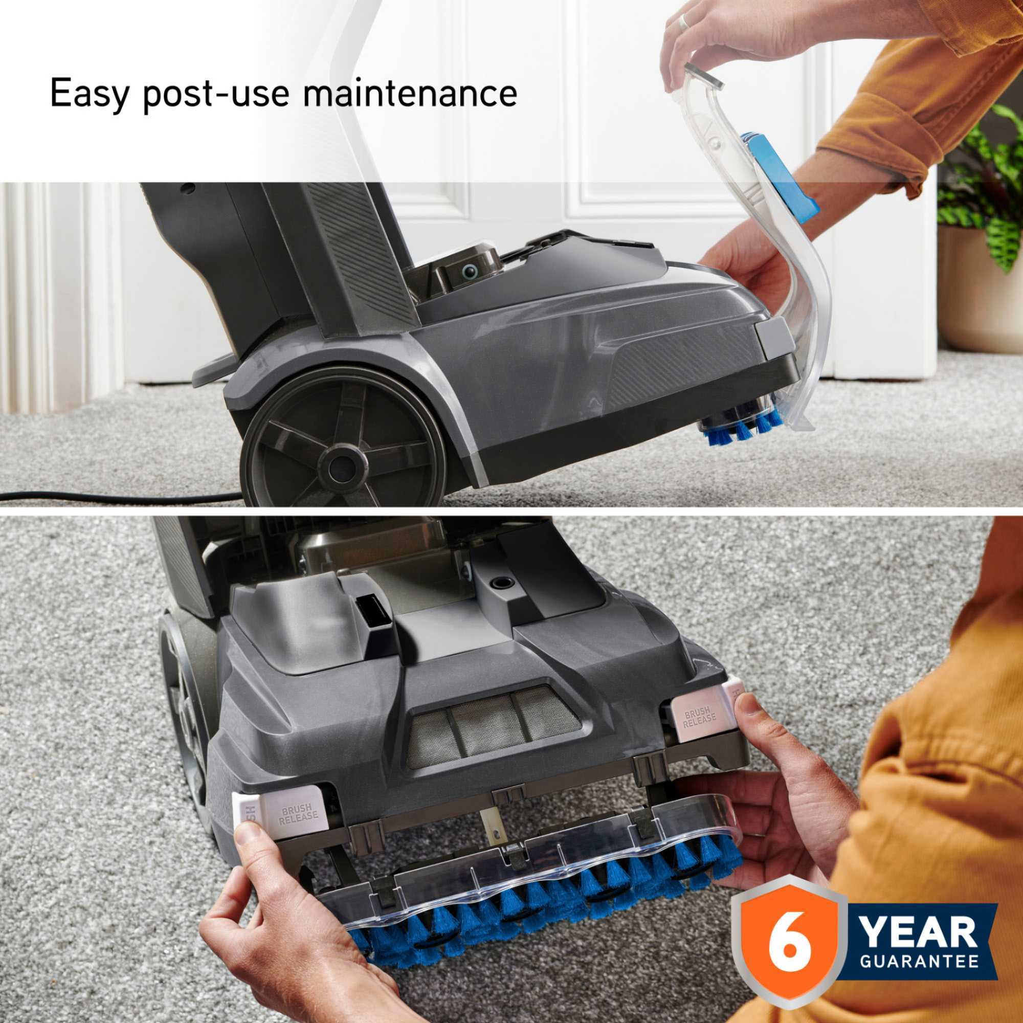 CDCW-SSXS SpinScrub Power Carpet Cleaner - Grey & Blue