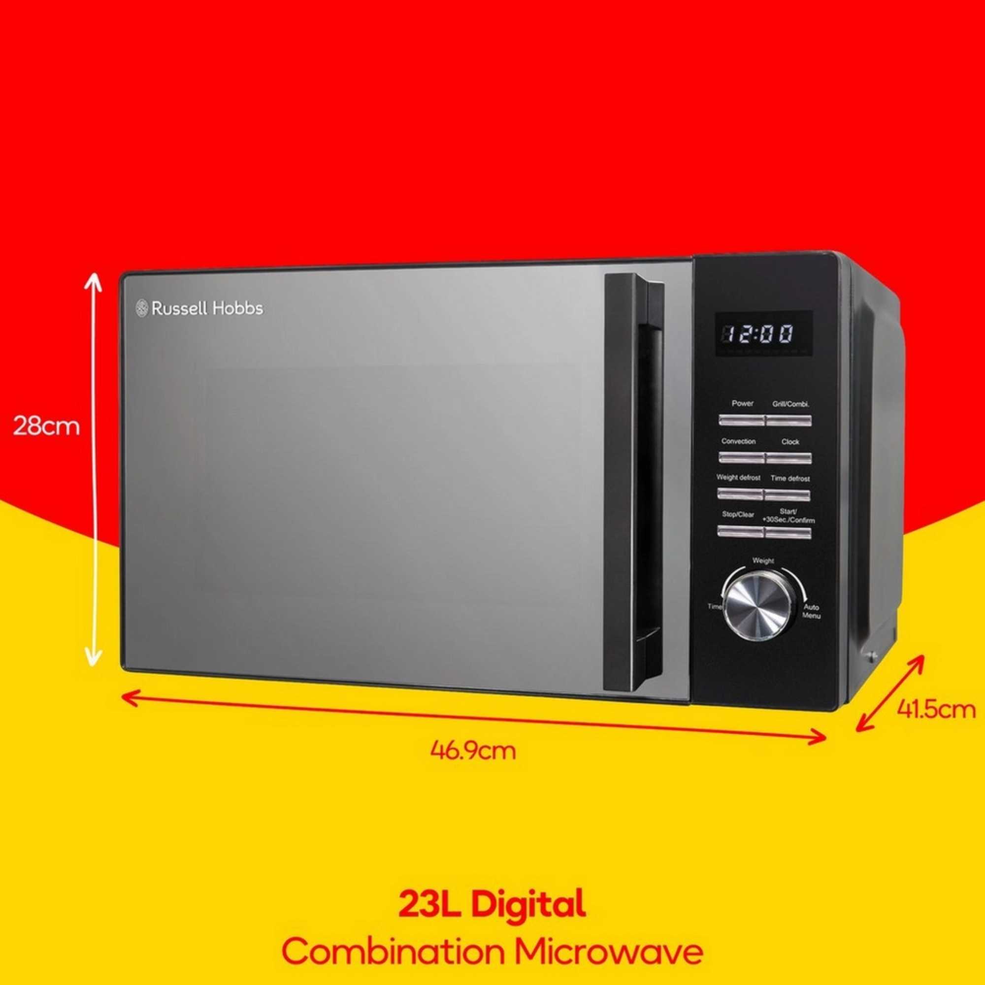 RHM2346B 23 Litres Combination Microwave - Black