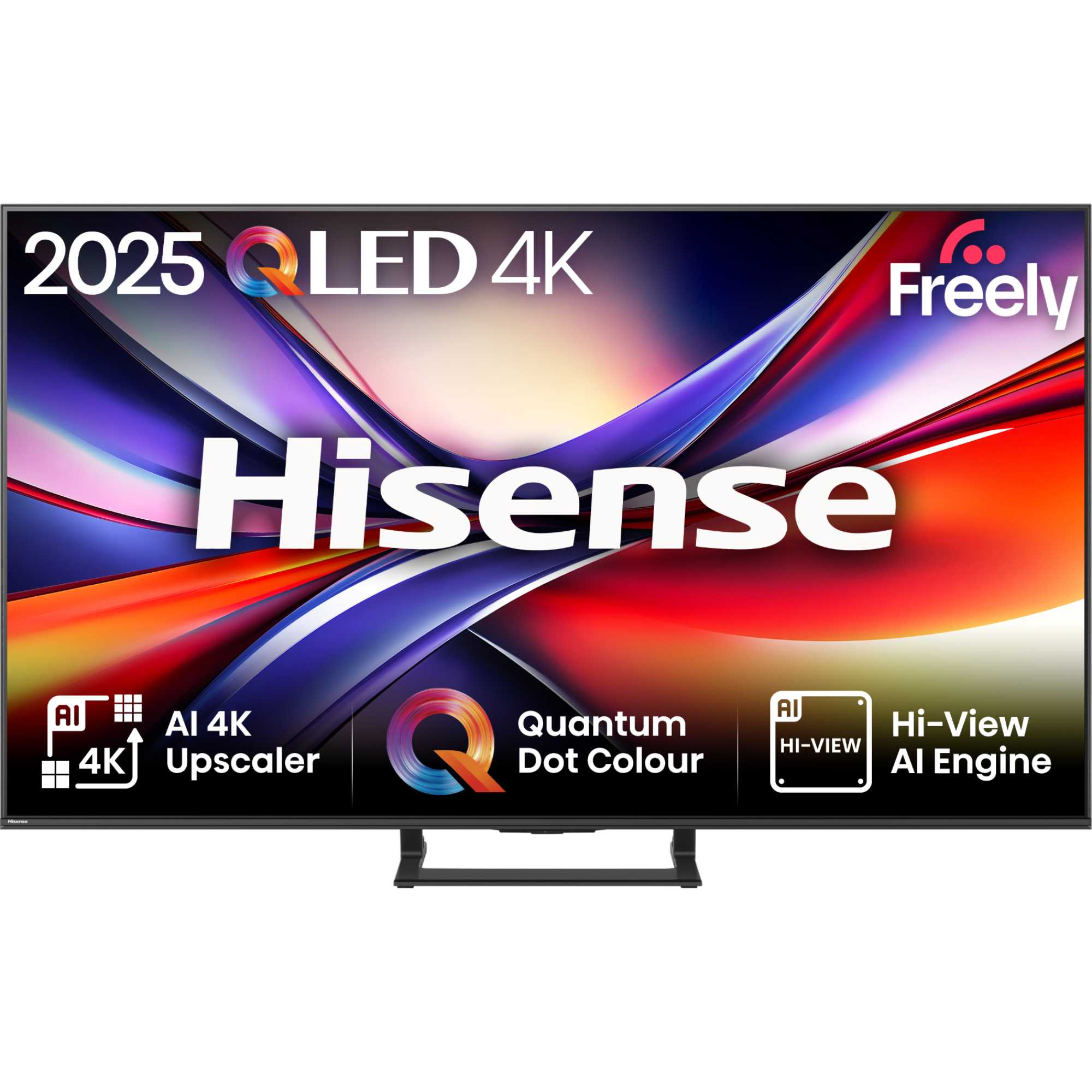 A7QTUK 55" QLED Smart AI TV with Freely - 55A7QTUK