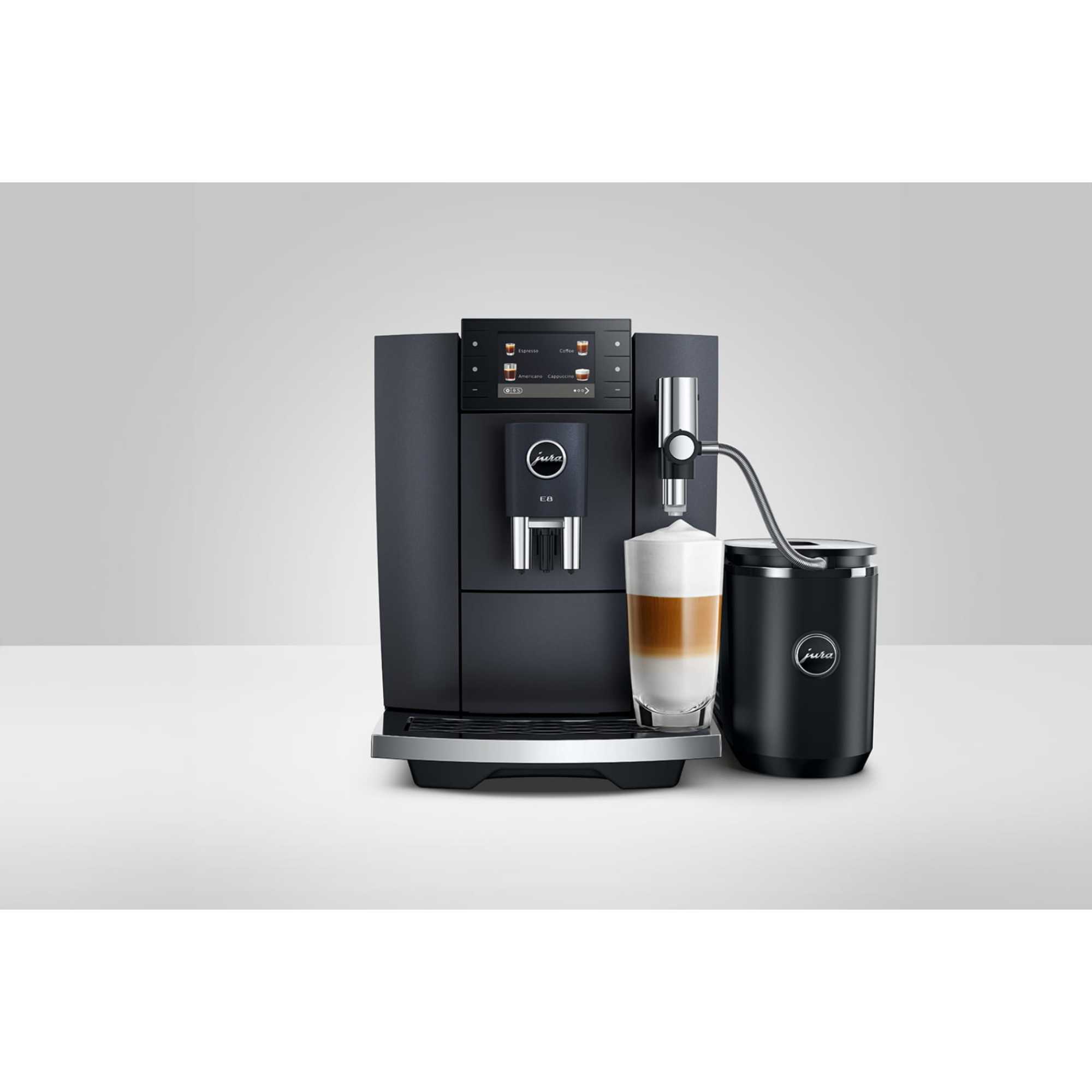 E8 Automatic Bean To Cup Coffee Machine 15749 - Cosmic Black