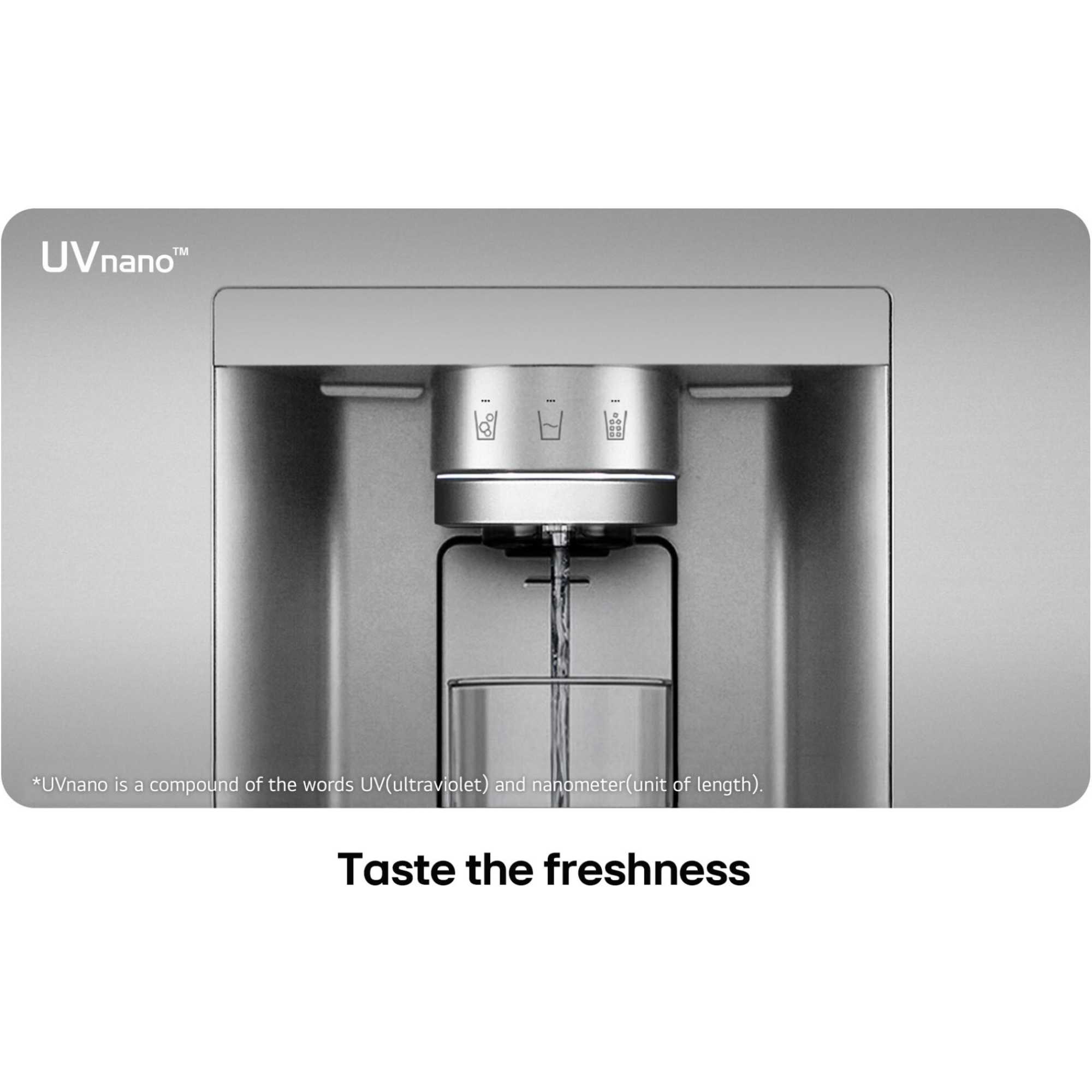 GML960PYFE 637L American Style Fridge Freezer with No Frost