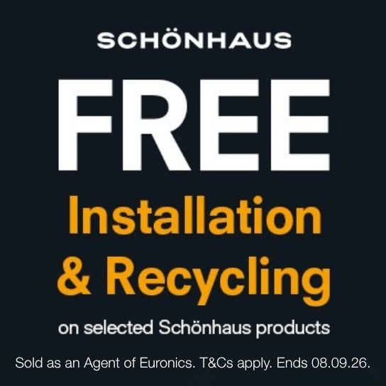 Schonhaus free installation and recycling