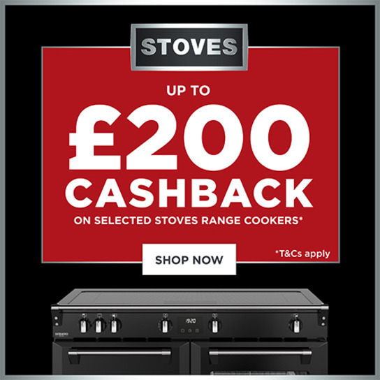 Stoves 200£ cashback