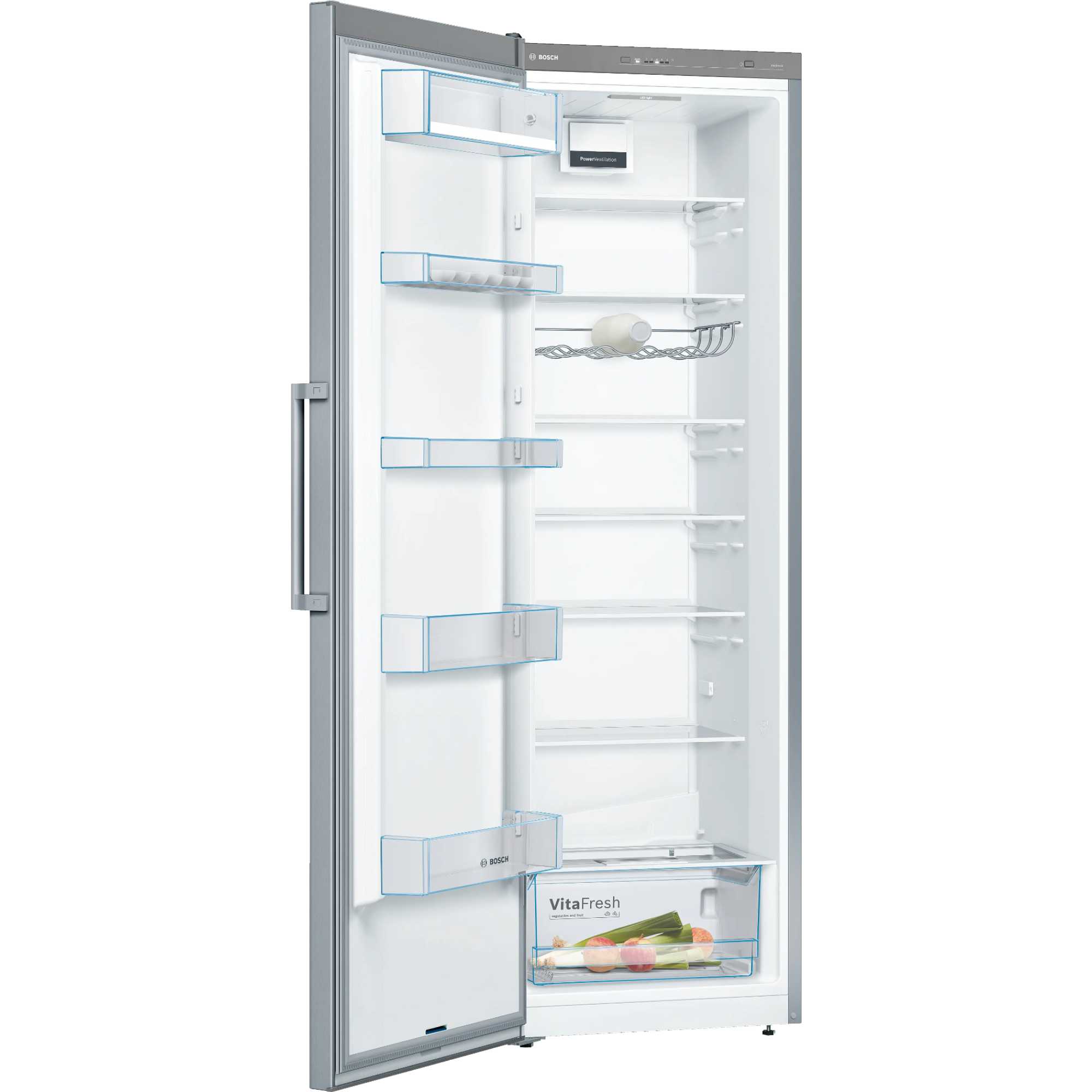 KSV36VLEP Series 4 346l Tall Larder Fridge - Inox