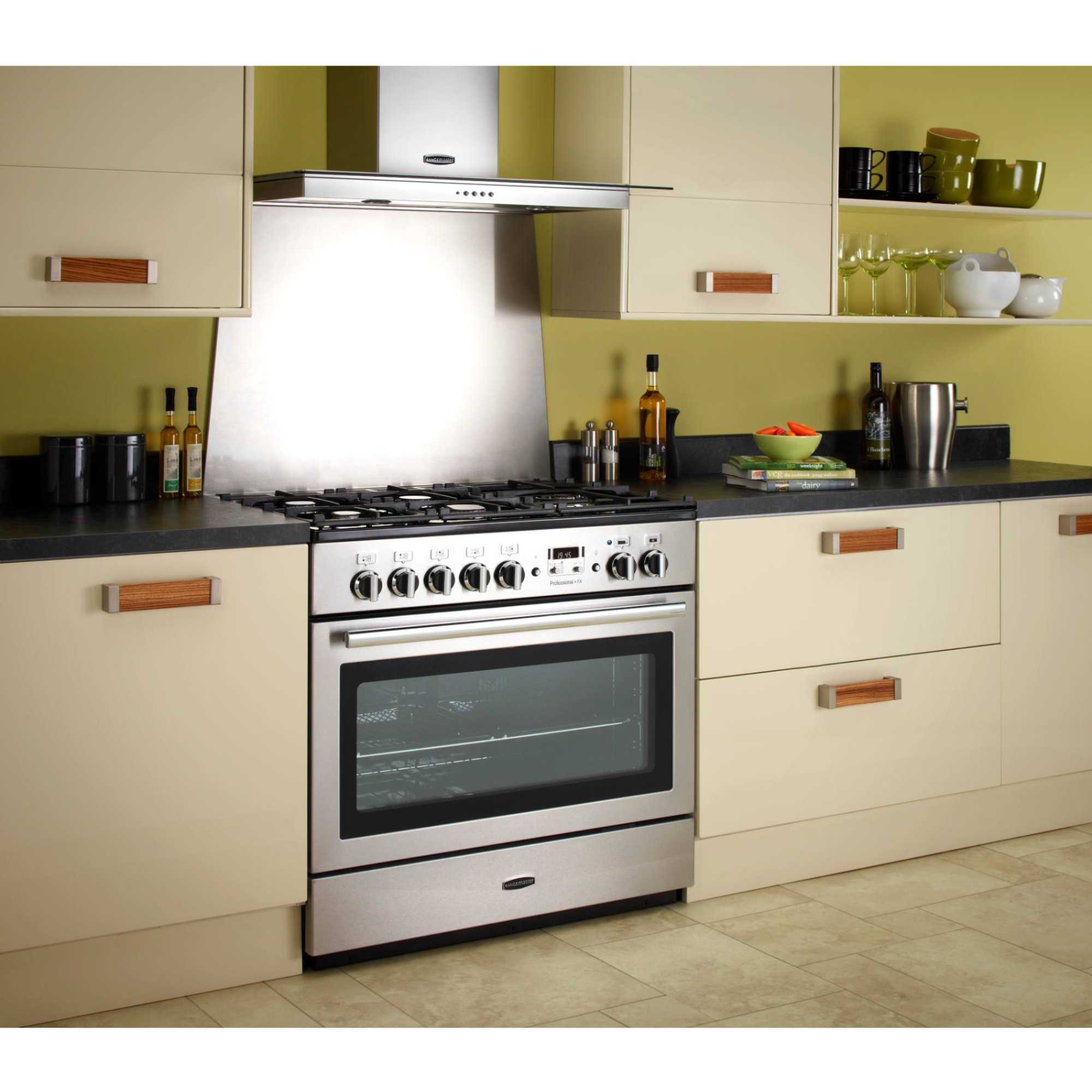 Professional+ FX 90 90cm Dual Fuel Range Cooker - PROP90FXDFFSS/C