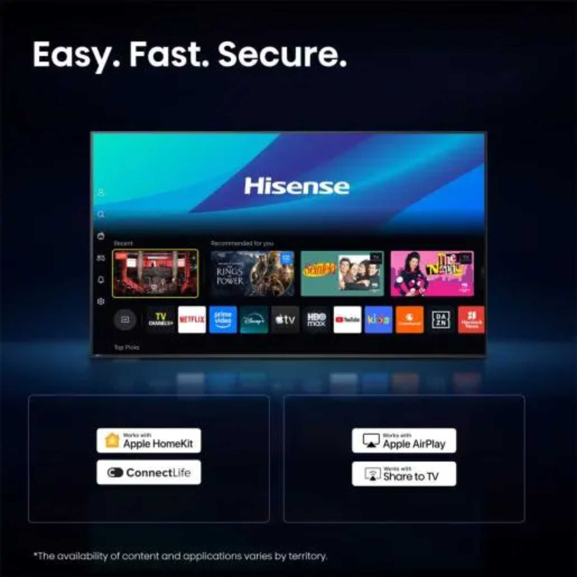 A5S 32" Full 1080 HD Hi-QLED Smart TV - 32A5STUK