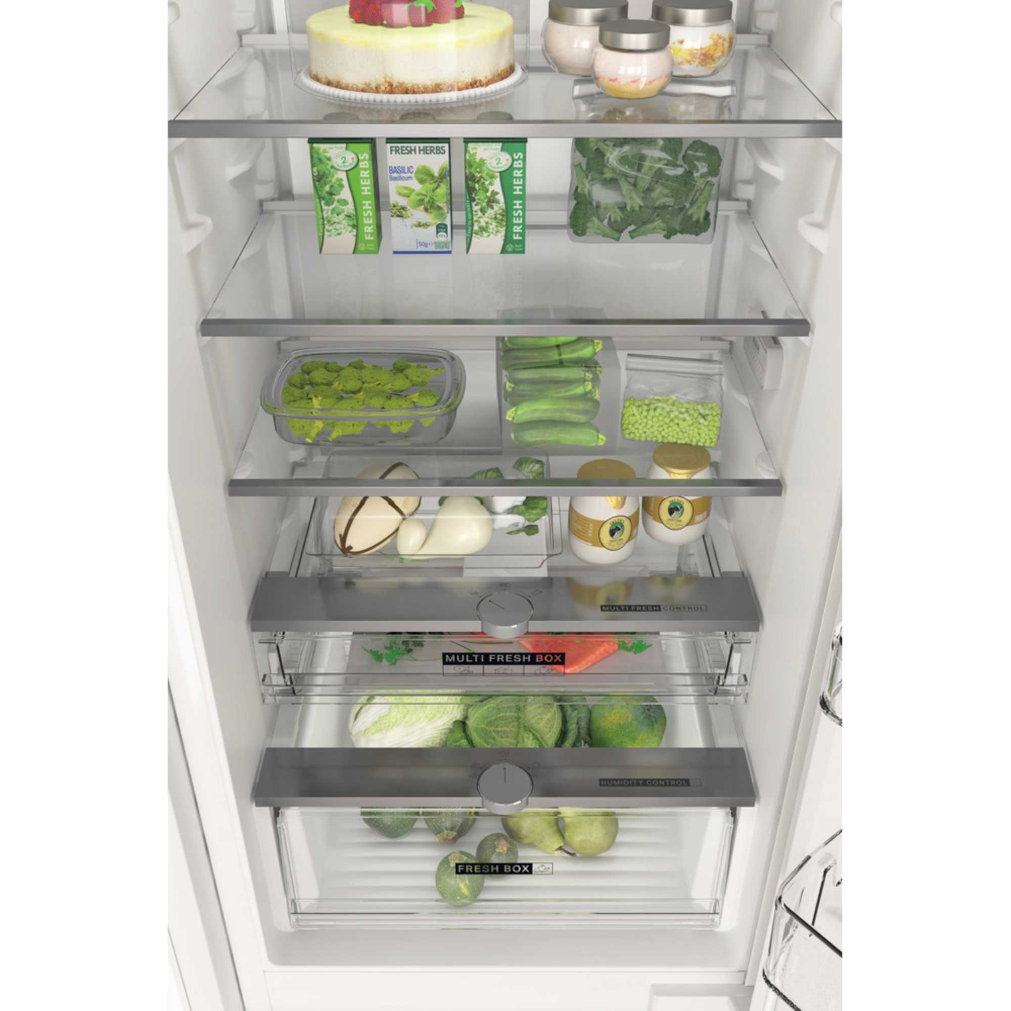 WHC20 T322 UK 6th SENSE 280l Total No Frost Integrated Fridge Freezer