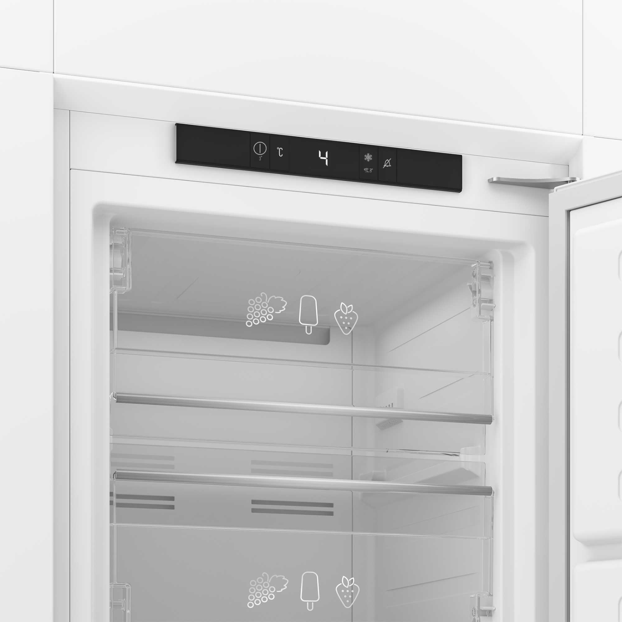 FNT4454I 54cm Integrated Frost Free Freezer - White