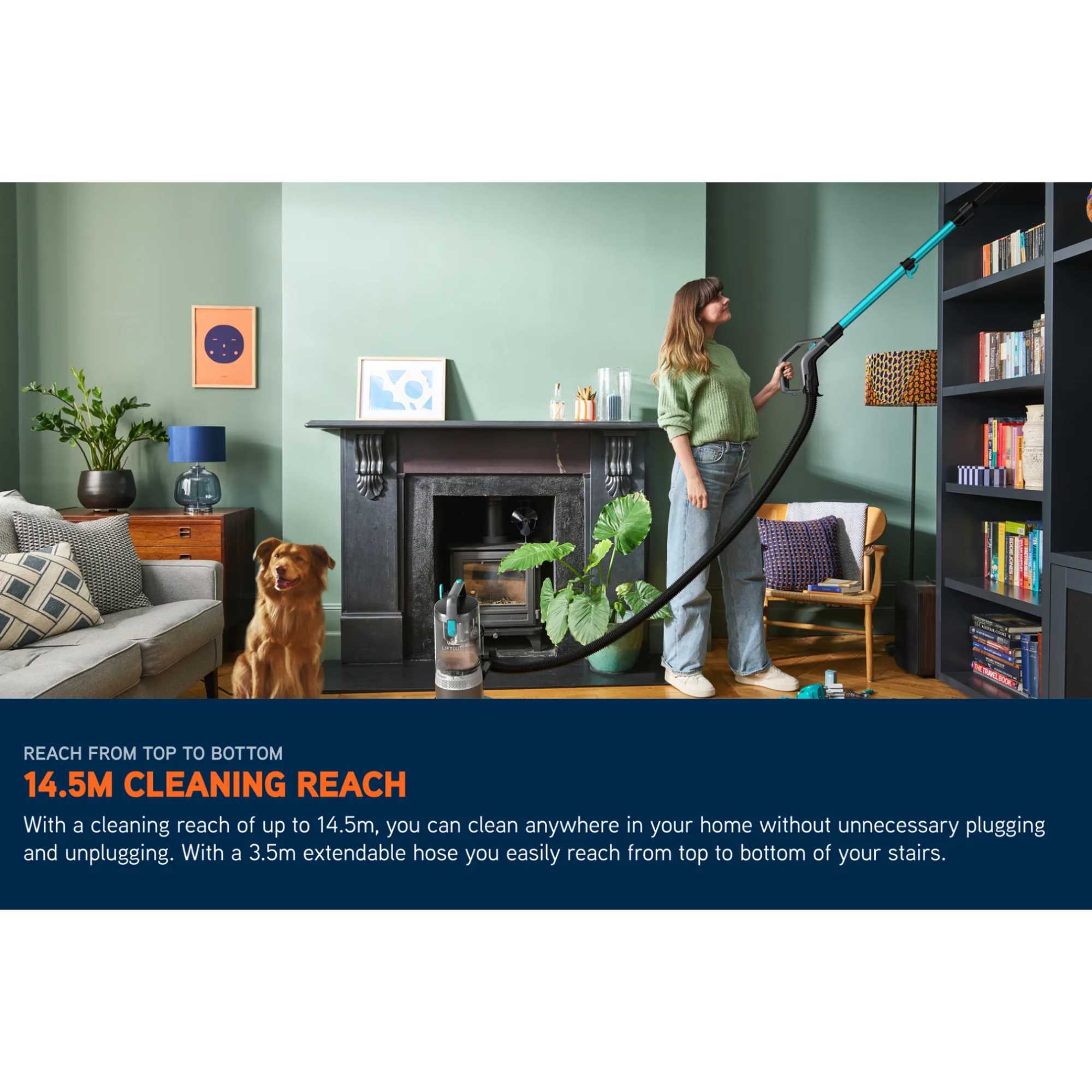 LiftOut Reach Pet-Design Corded Upright Vacuum Cleaner - CDUP-LORP