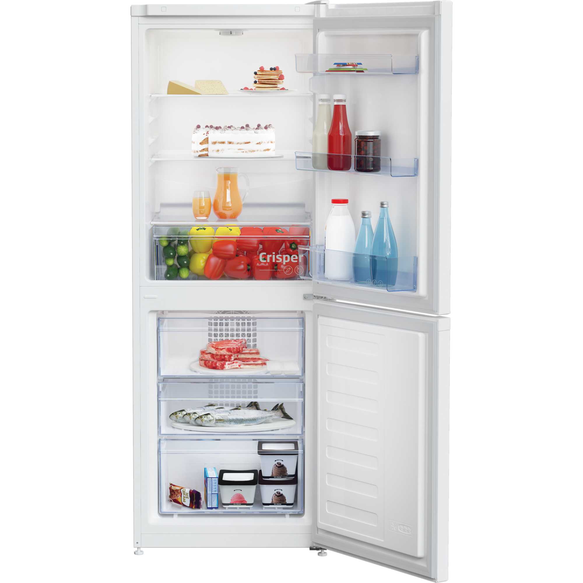 Fridge Freezer 50/50 Frost Free - White - CCFM4552W