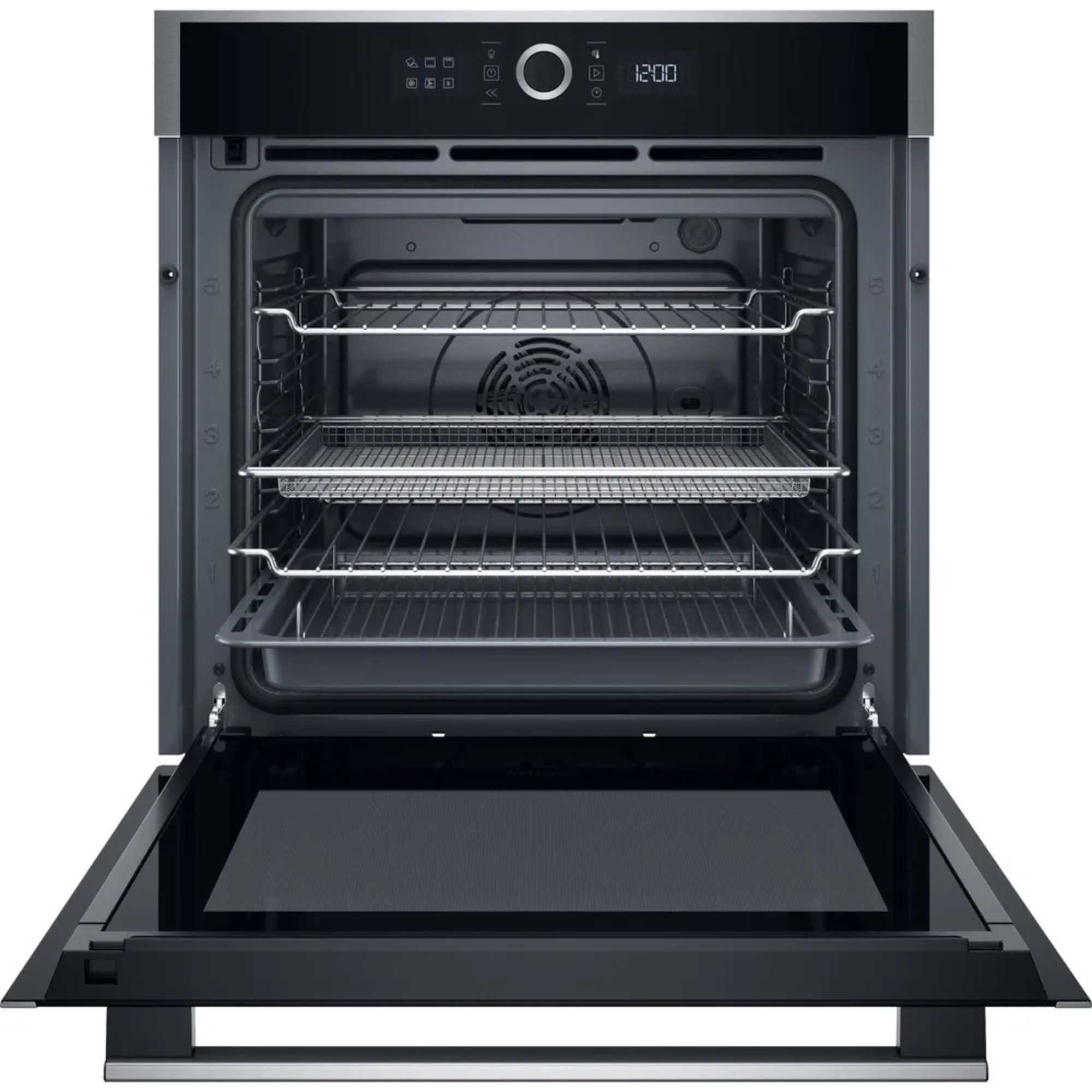 HOIM4S8PM0XUK Class 4 Built-In Electric Single Oven with Air Fry - S/Steel
