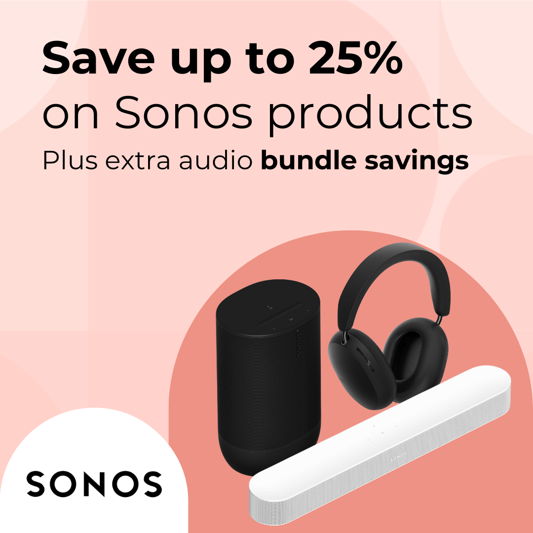 Save up to 25% on Sonos products