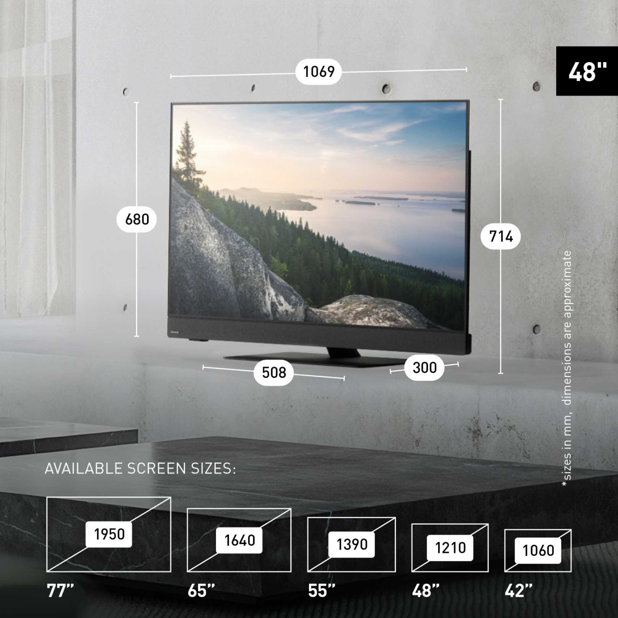 Z90 Series 48" 4K Ultra HD OLED Freely Fire TV - TV-48Z90BEB