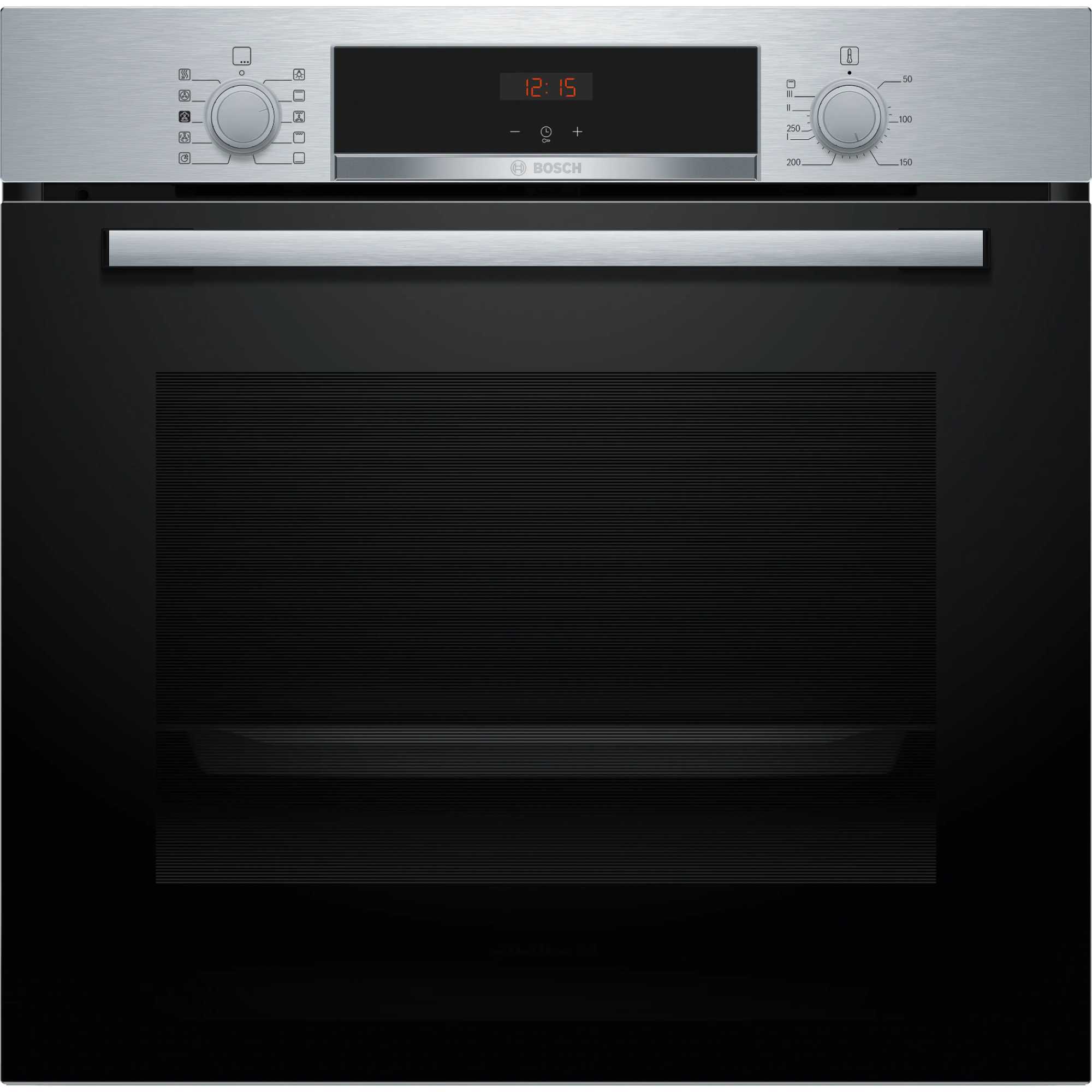 Series 4 HQA534BS3B Built-In Single Oven with Steam Function - Stainless Steel