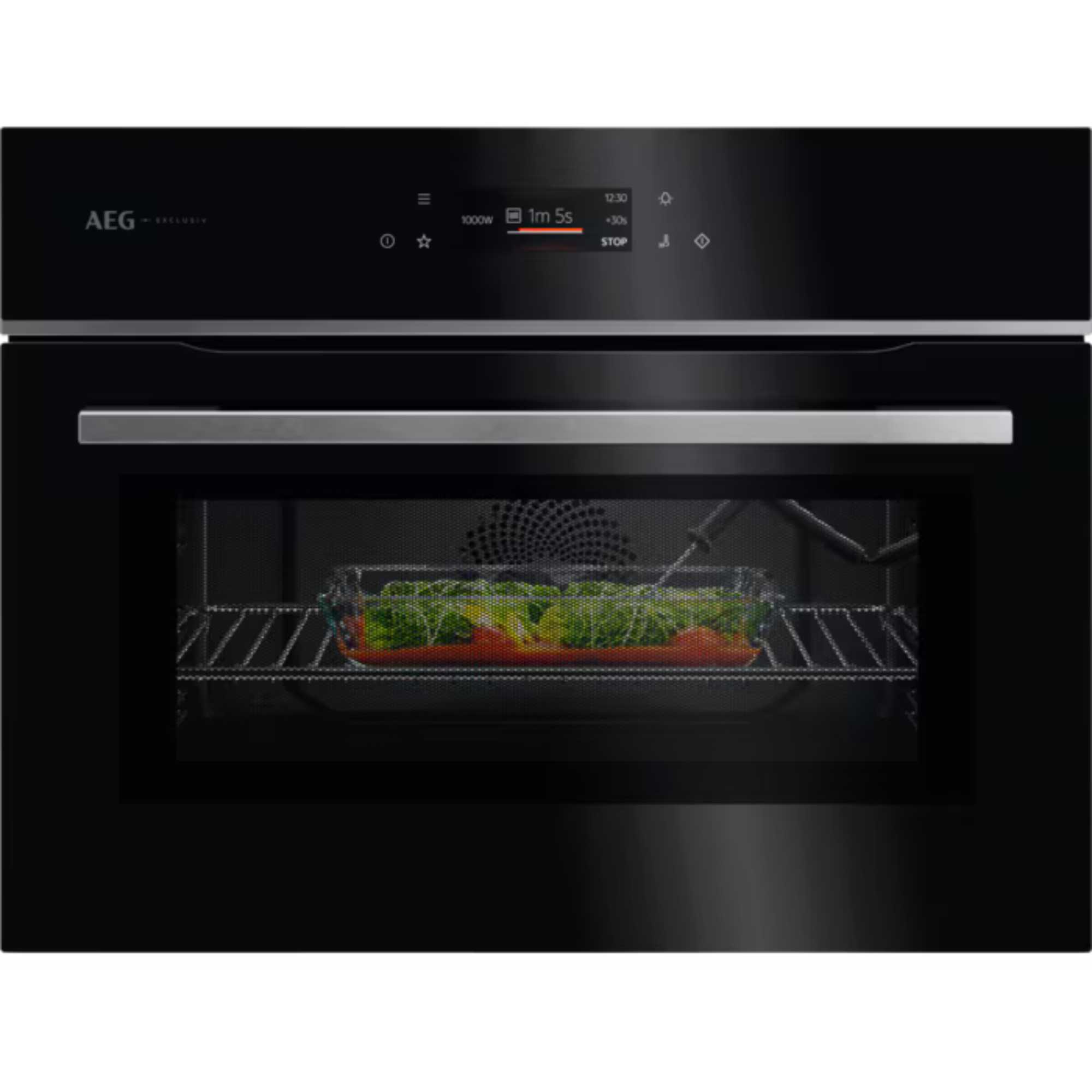 GK7NK62FB 8000 MealAssist Built-In Microwave & Oven - Black