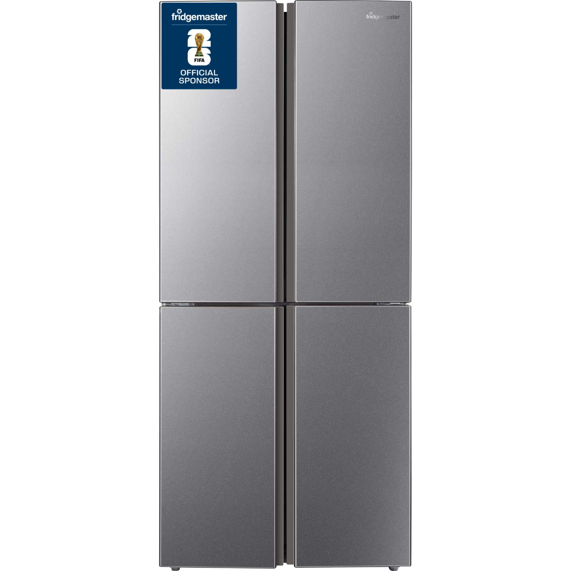 American Style Fridge Freezer 50/50 Total No Frost - Silver - MQ79394ES