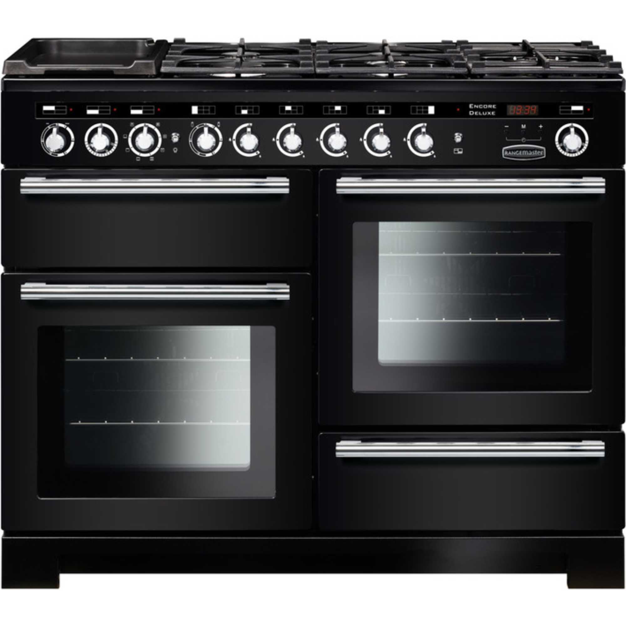 Encore Deluxe 110 110cm Dual Fuel Range Cooker - EDL110DFFBL/C