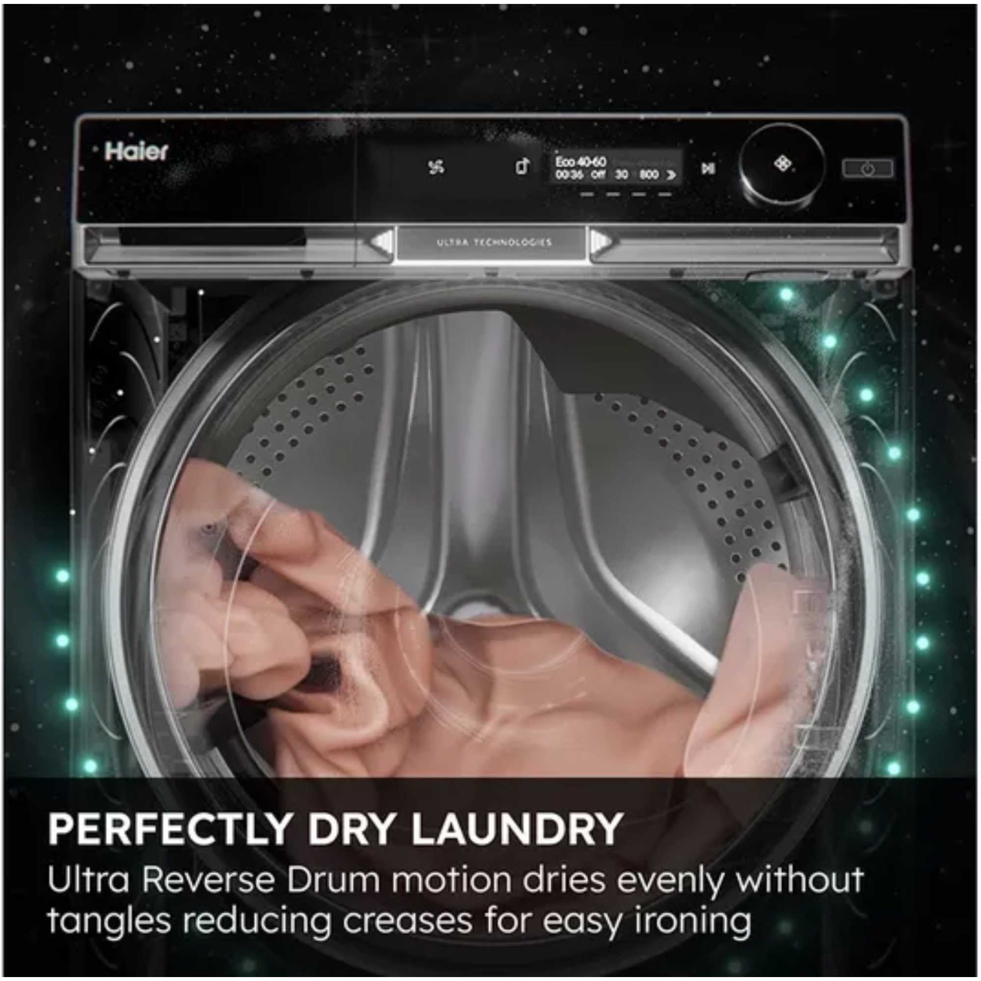 12kg Wash 7kg Dry 1400rpm Washer Dryer - HWD120BD16397EUK
