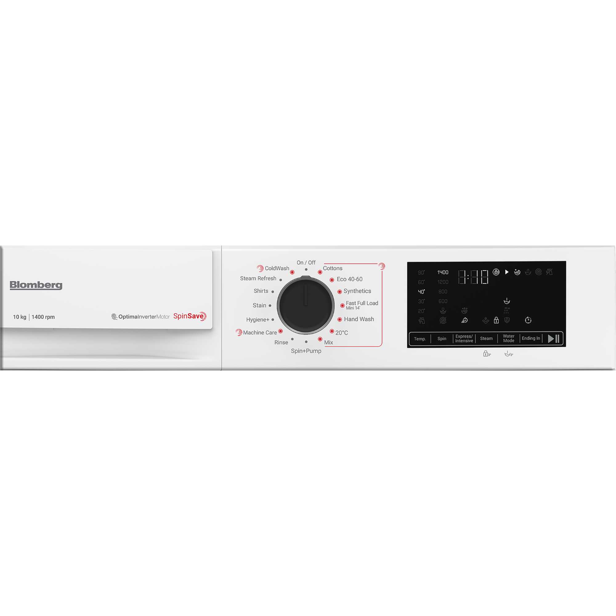 10kg 1400rpm Washing Machine - LWA210461W