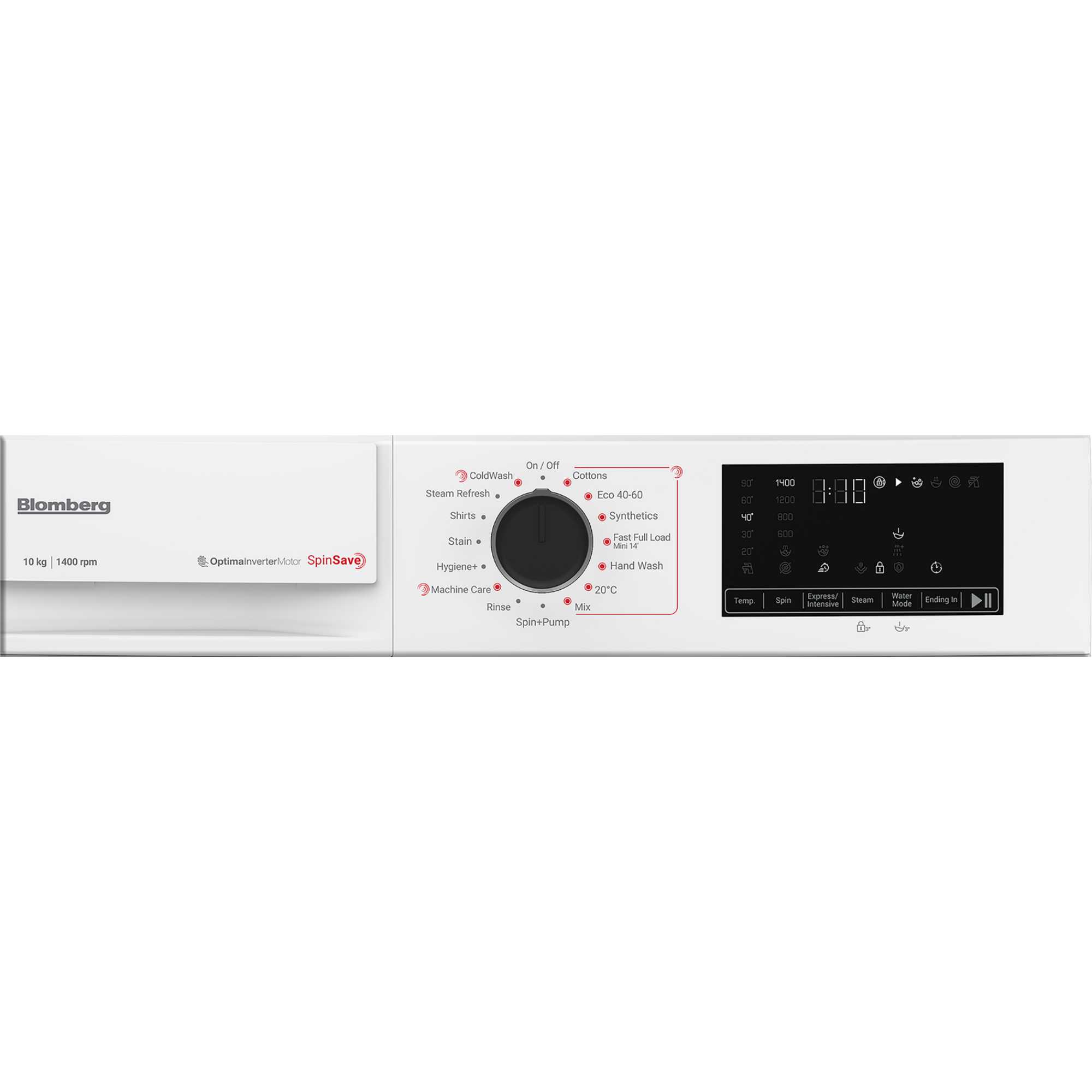 10kg 1400rpm Washing Machine - LWA210461W