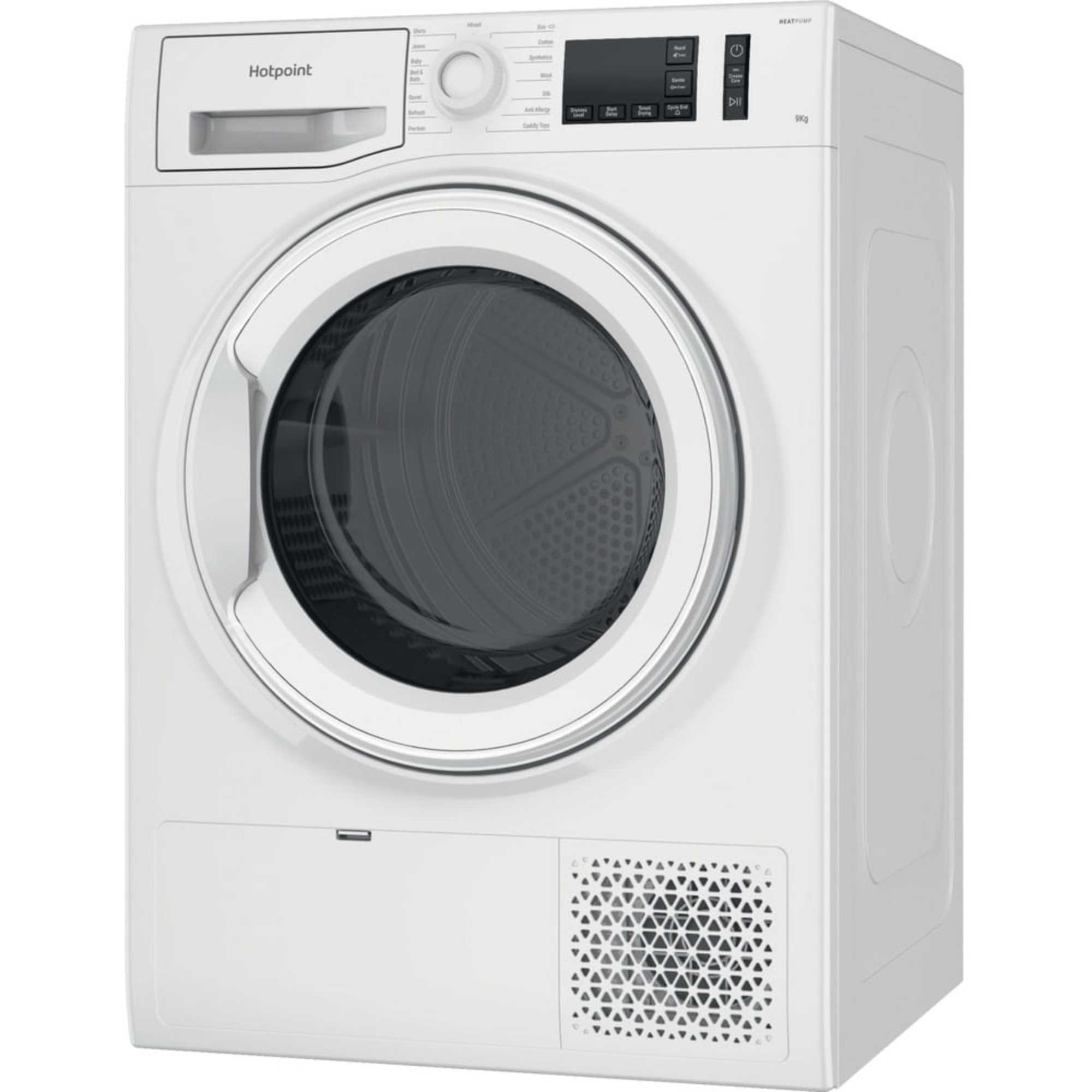NT M11 92 UK CreaseCare 9kg Heat Pump Tumble Dryer - White