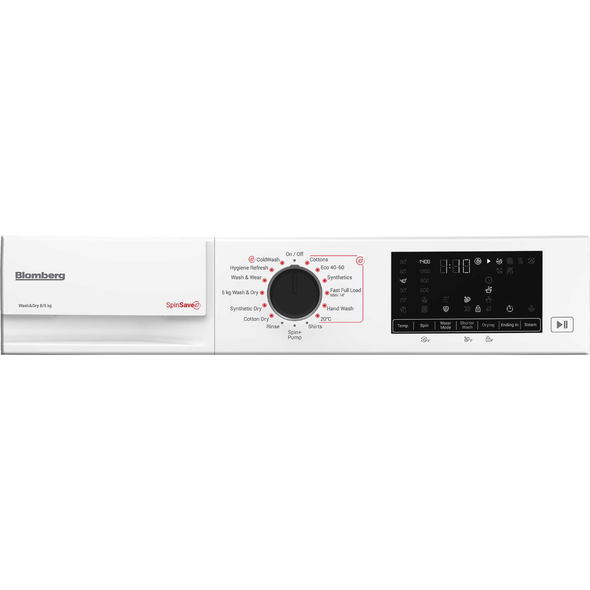 8kg Wash 5kg Dry 1400rpm Washer Dryer - LRF854311W