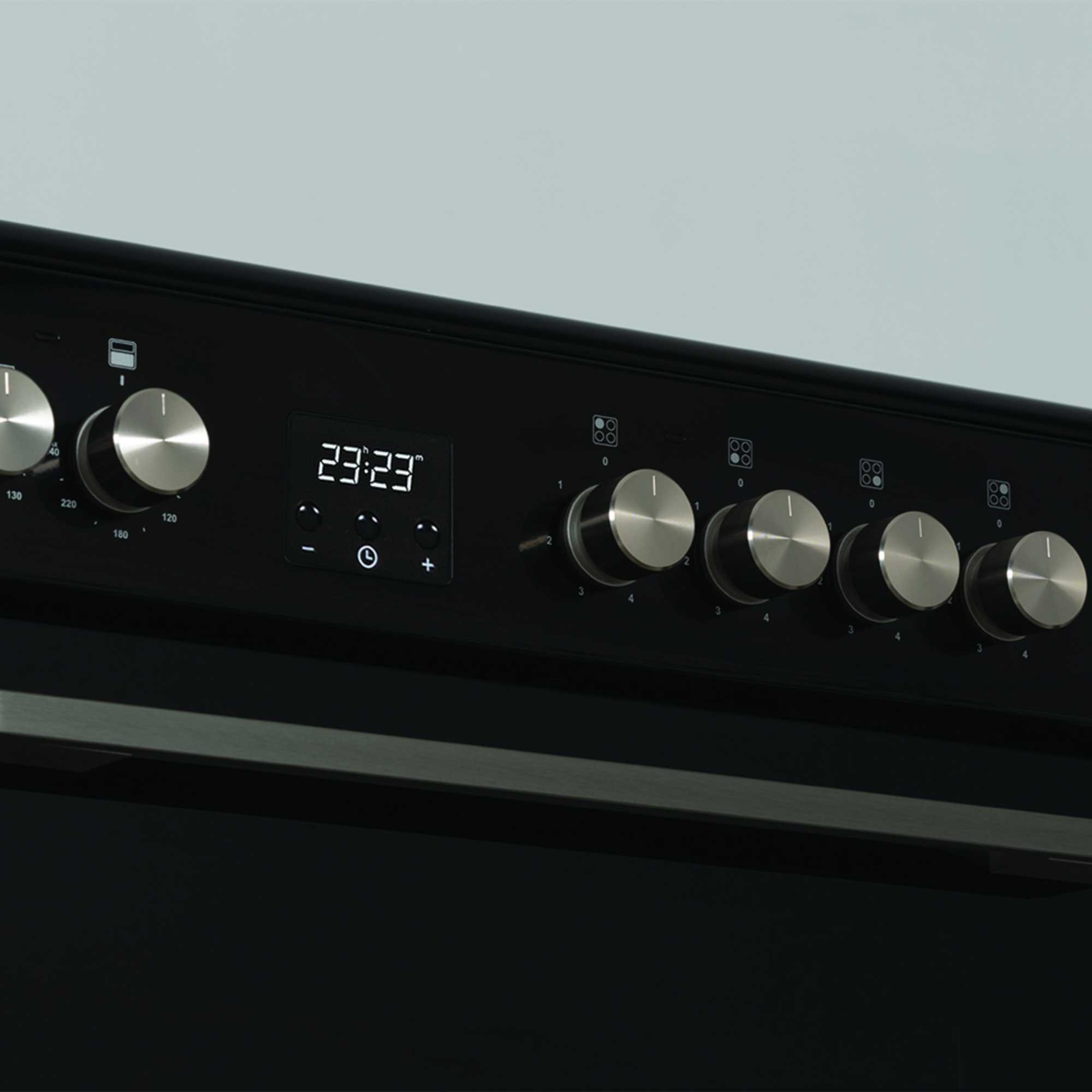 C60CDOBL 60cm Double Oven Ceramic Cooker - Black