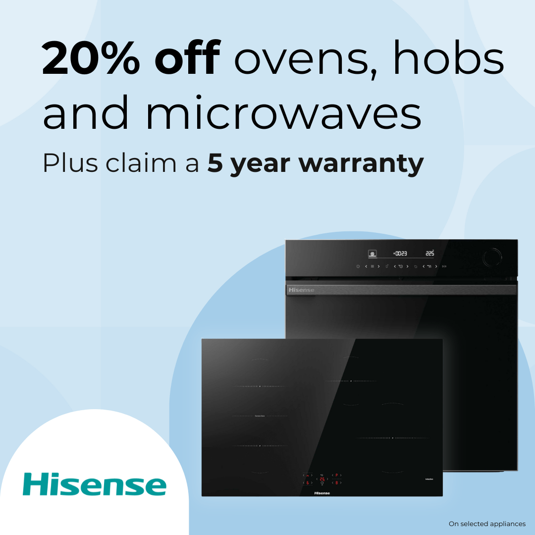 20% off Hisense appliances