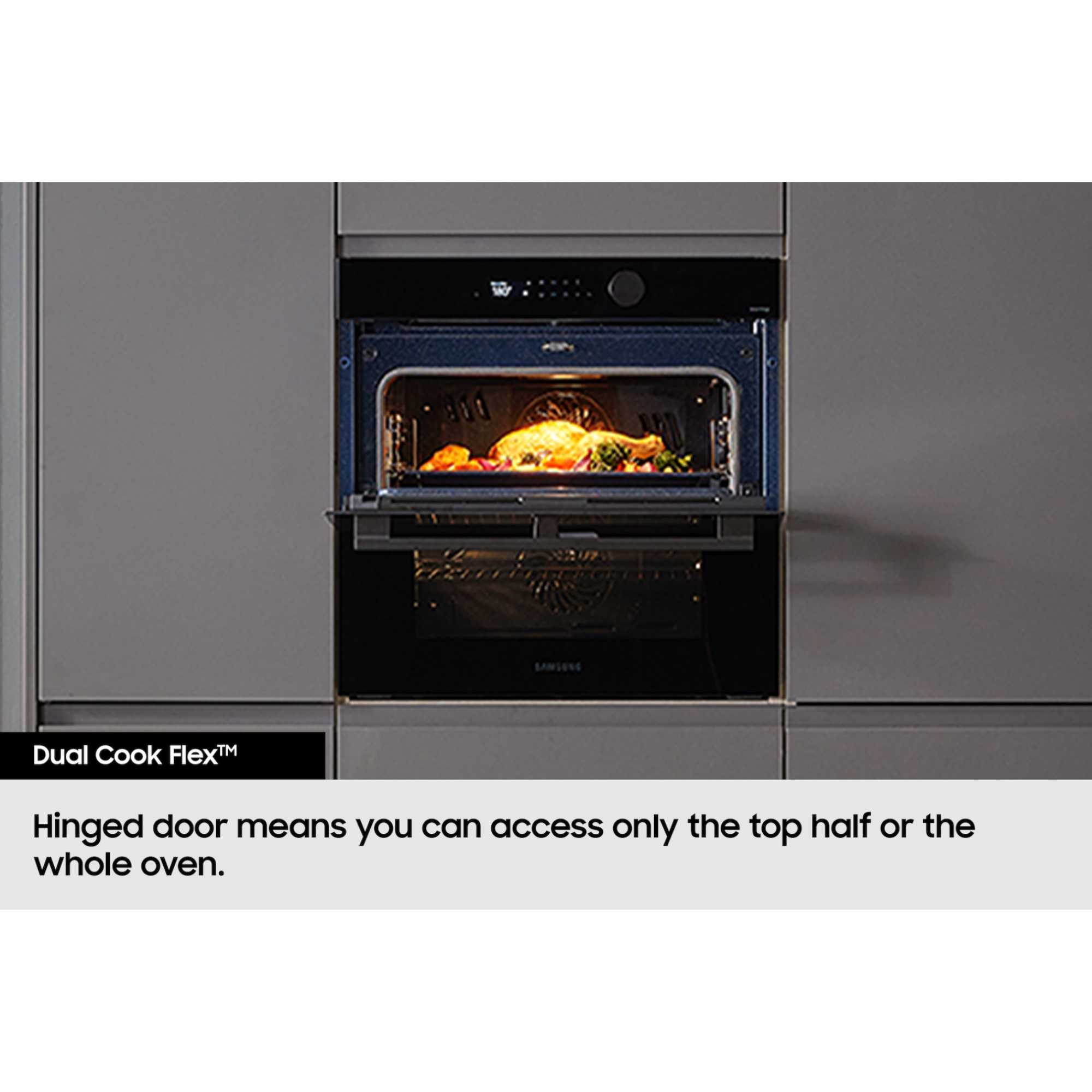 NV7B5740TAS/U4 Series 5 Dual Cook Flex Smart Oven with Air Fry - Stainless Steel