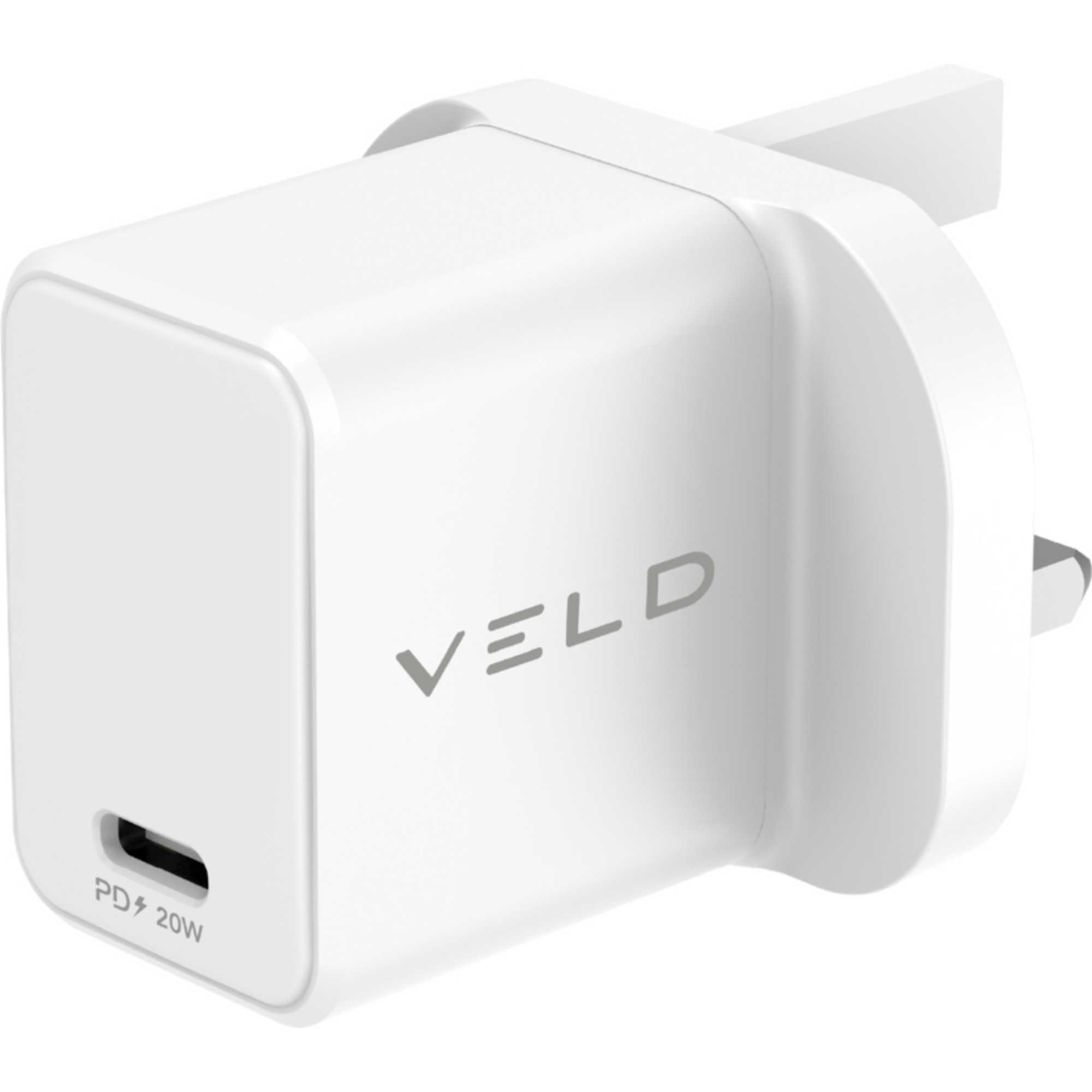 VH20BW 20W Super-Fast USB-C Wall Charger