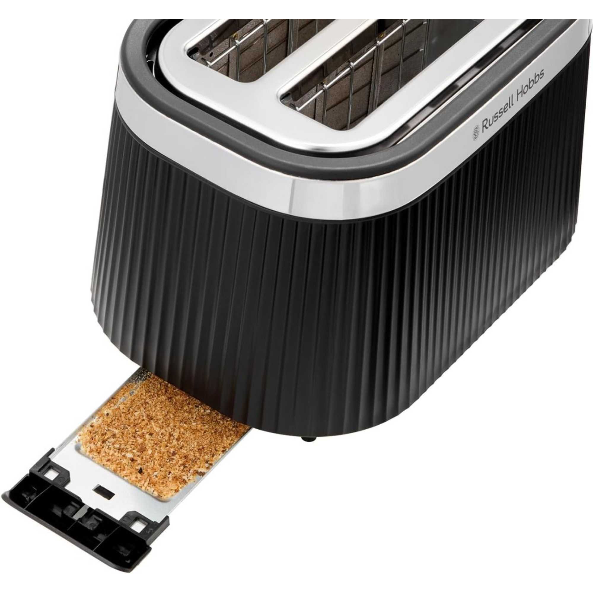 26760 Bronte 2 Slice Toaster - Black