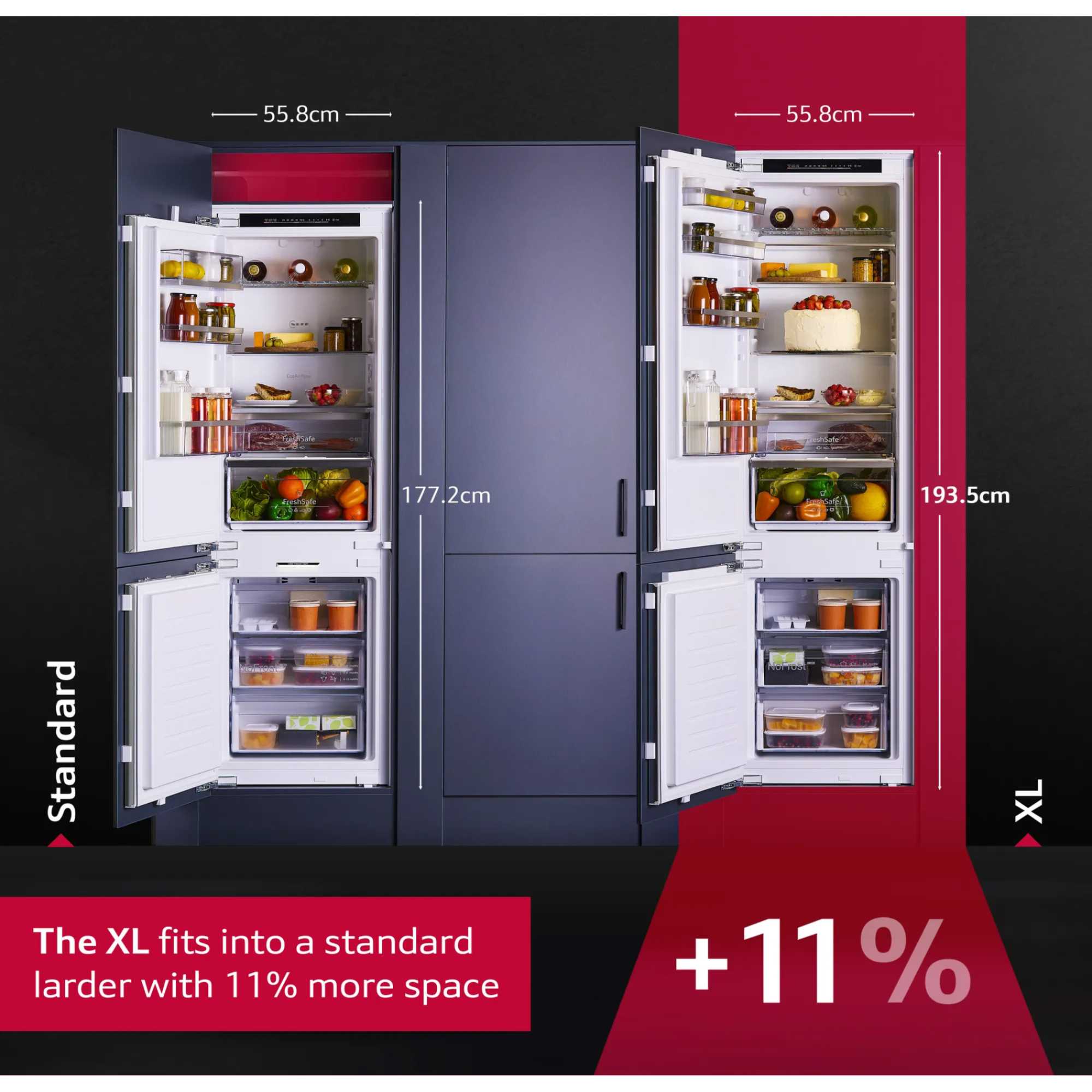 KI7962FD0G N 50 290l Full NoFrost Integrated Fridge Freezer