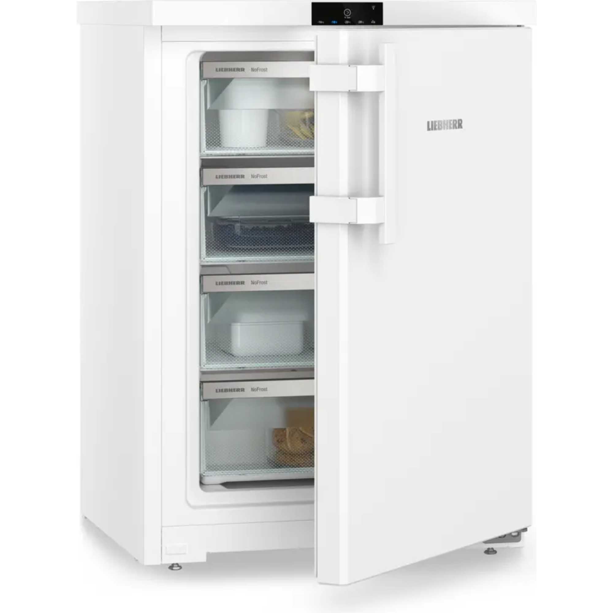 FNdi 1624 Plus 93l NoFrost Undercounter Freezer - White