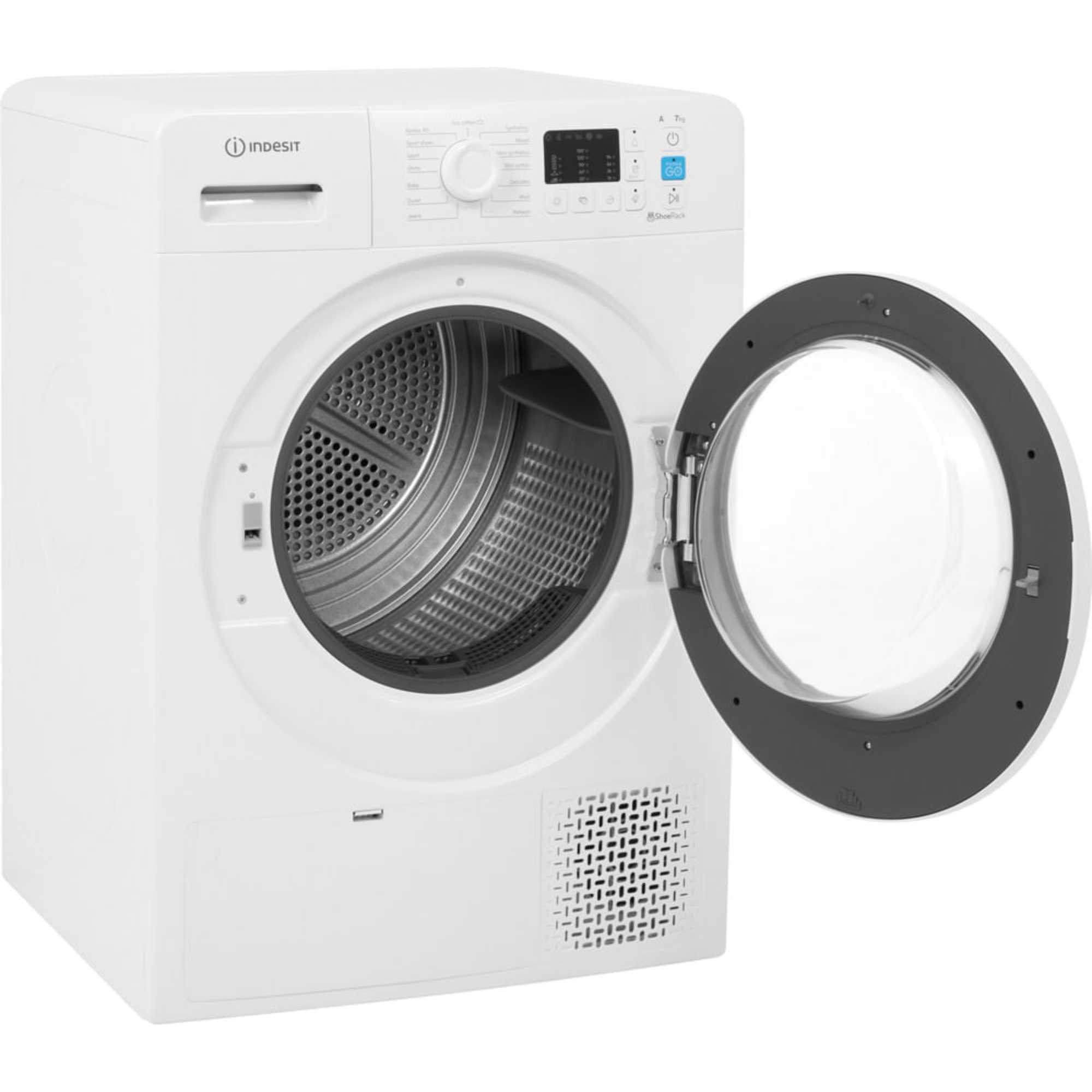 YT M10 71 R UK Push&Go 7kg Heat Pump Tumble Dryer - White