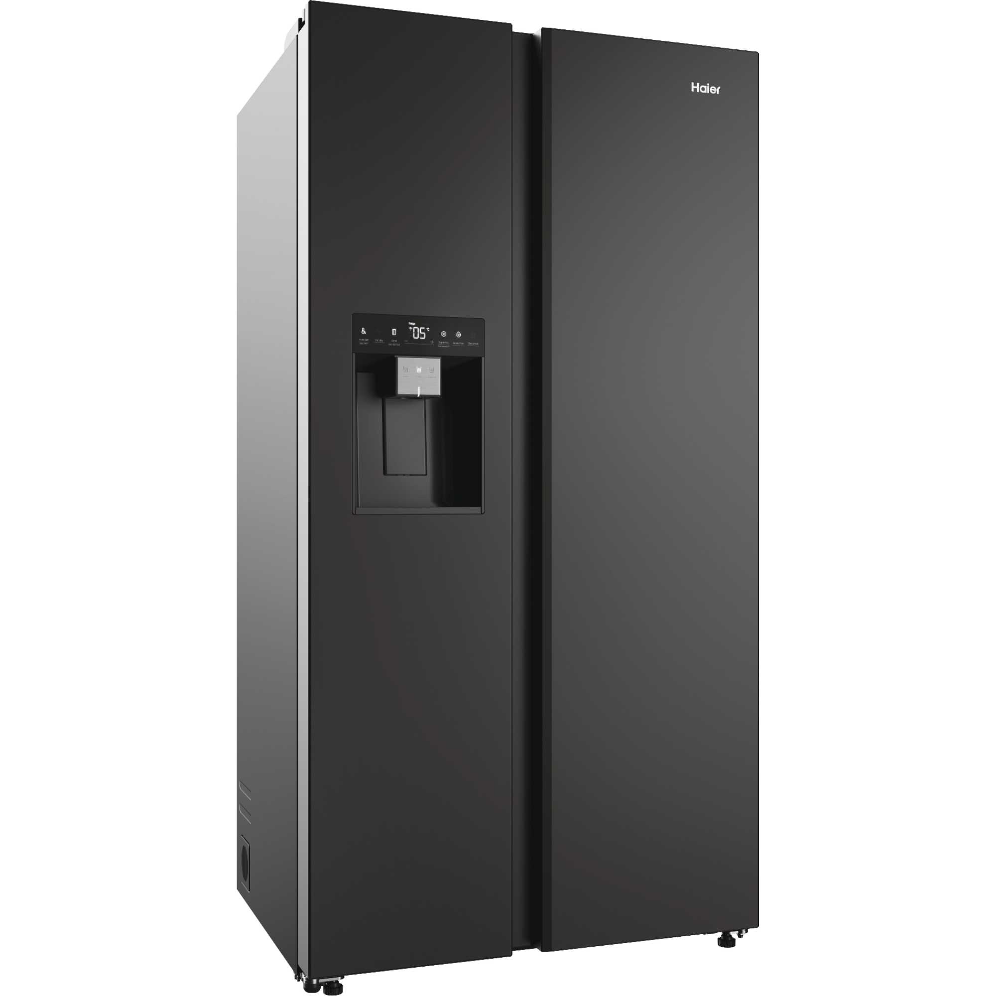 HSW79F18DIPT Series 7 601l American Style Fridge Freezer - Slate Black