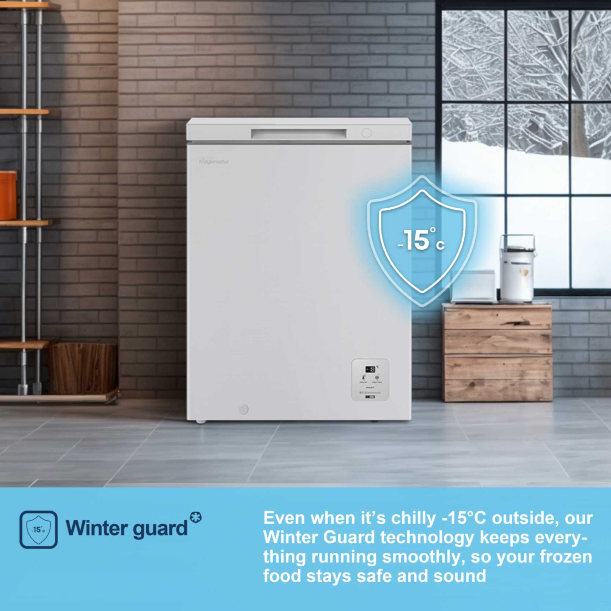 MCF145E 141L Chest Freezer