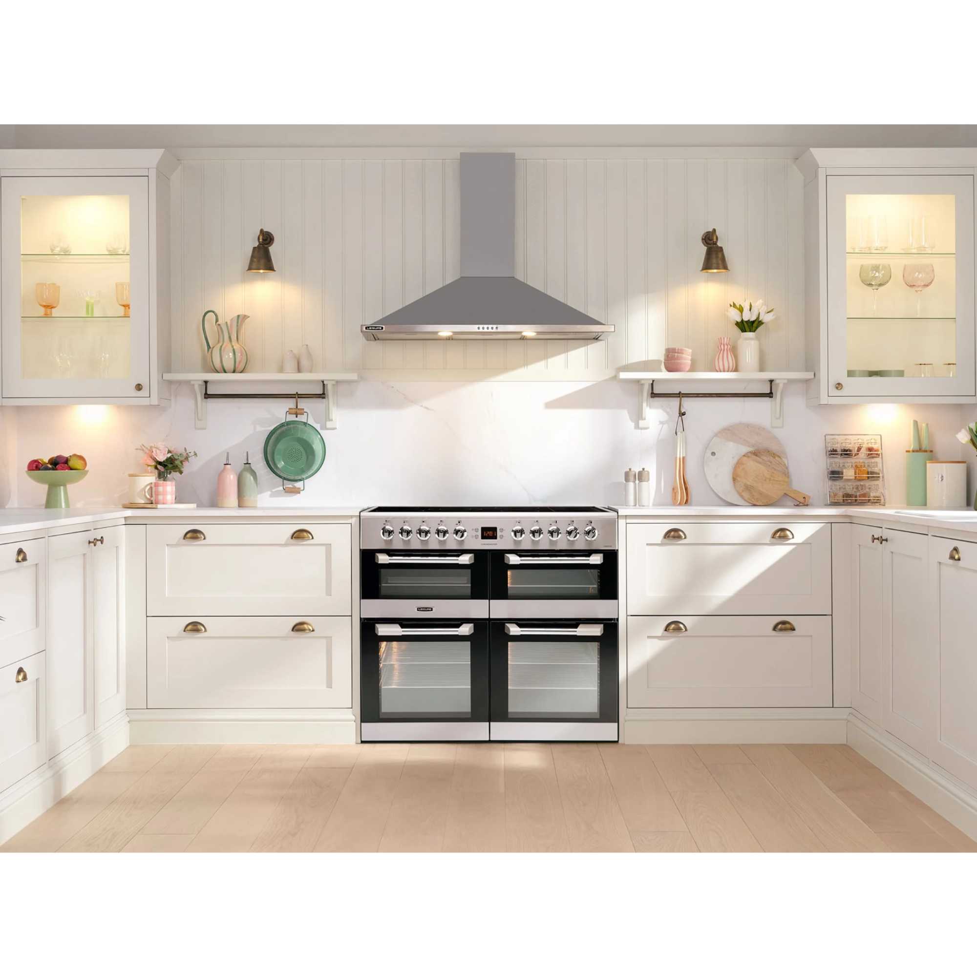 CS100C510X Cuisinemaster 100cm 5 Zone Ceramic Hob Electric Range Cooker - Stainless Steel