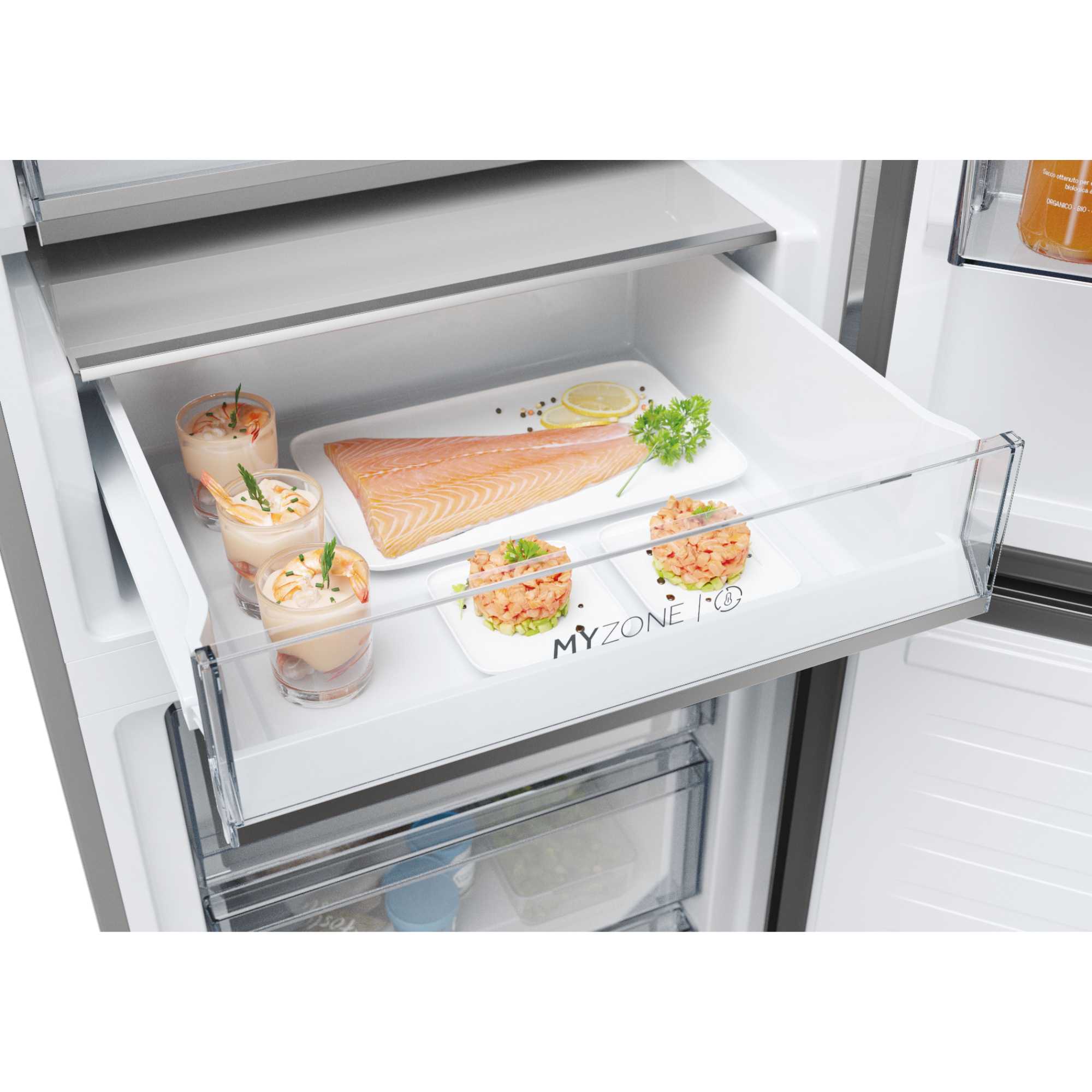 HDPW5620ANPD Series 5 409l Total No Frost Fridge Freezer - Dark Inox