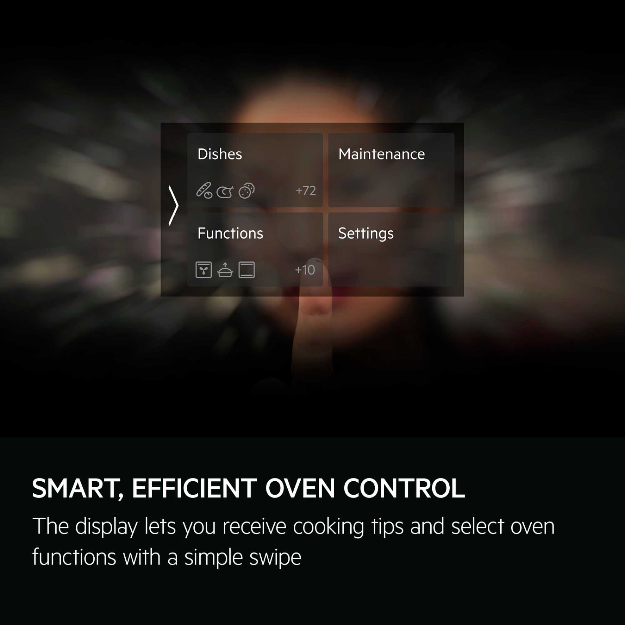 TE7PB731AB 7000 MealAssist Pyrolytic Self Clean 71l Built-in Oven - Black