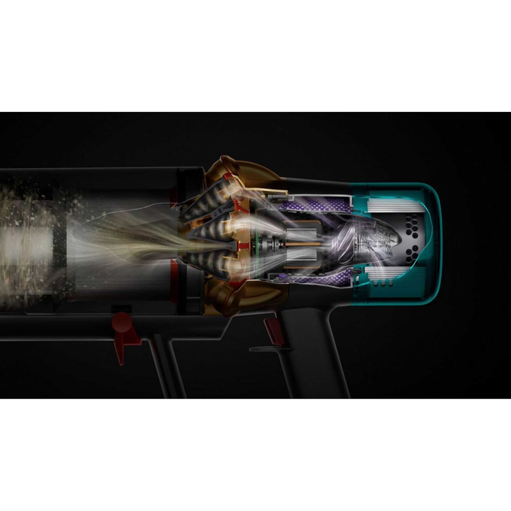 V15 Detect Absolute Cordless Vacuum, Yellow/Nickel