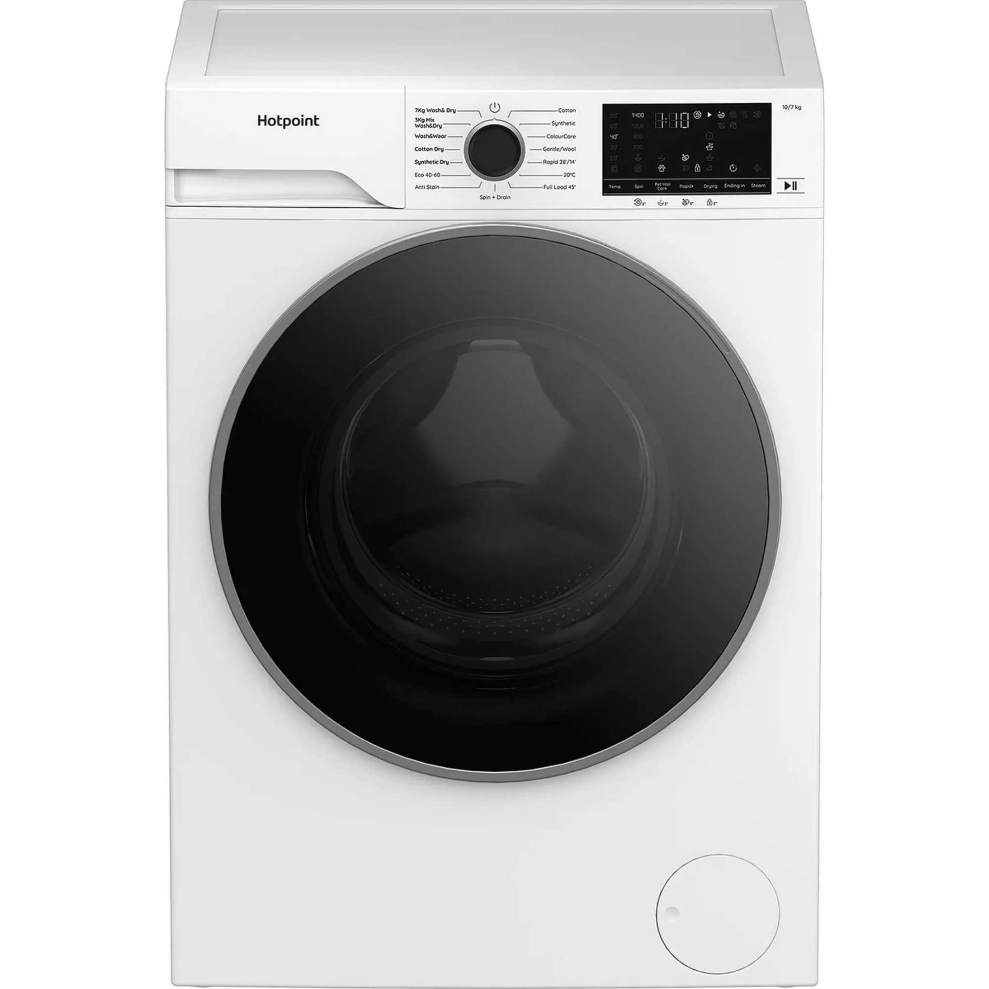 10kg Wash 7kg Dry 1400rpm Washer Dryer - HBD1781ANTISTAIN