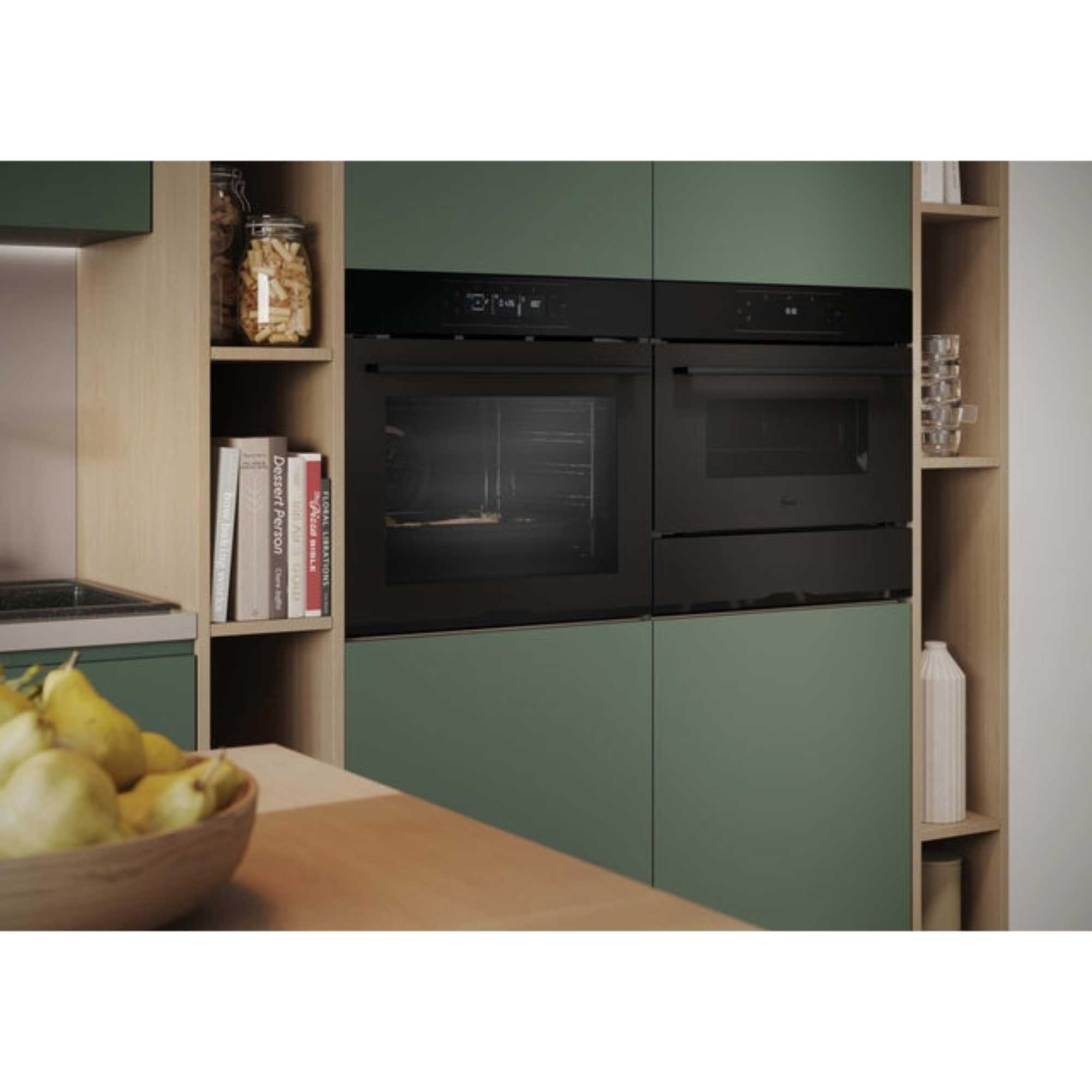 HO6M5G3HTB 78L Built-In Single Multifunction Oven - Black