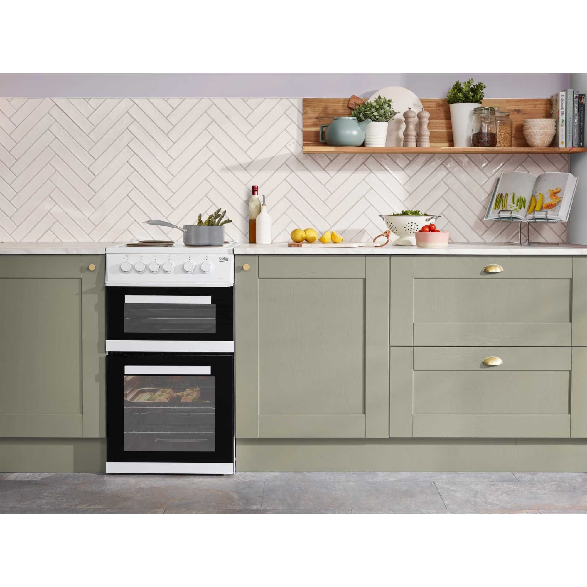 50cm Electric Single Oven Cooker - KD533AW