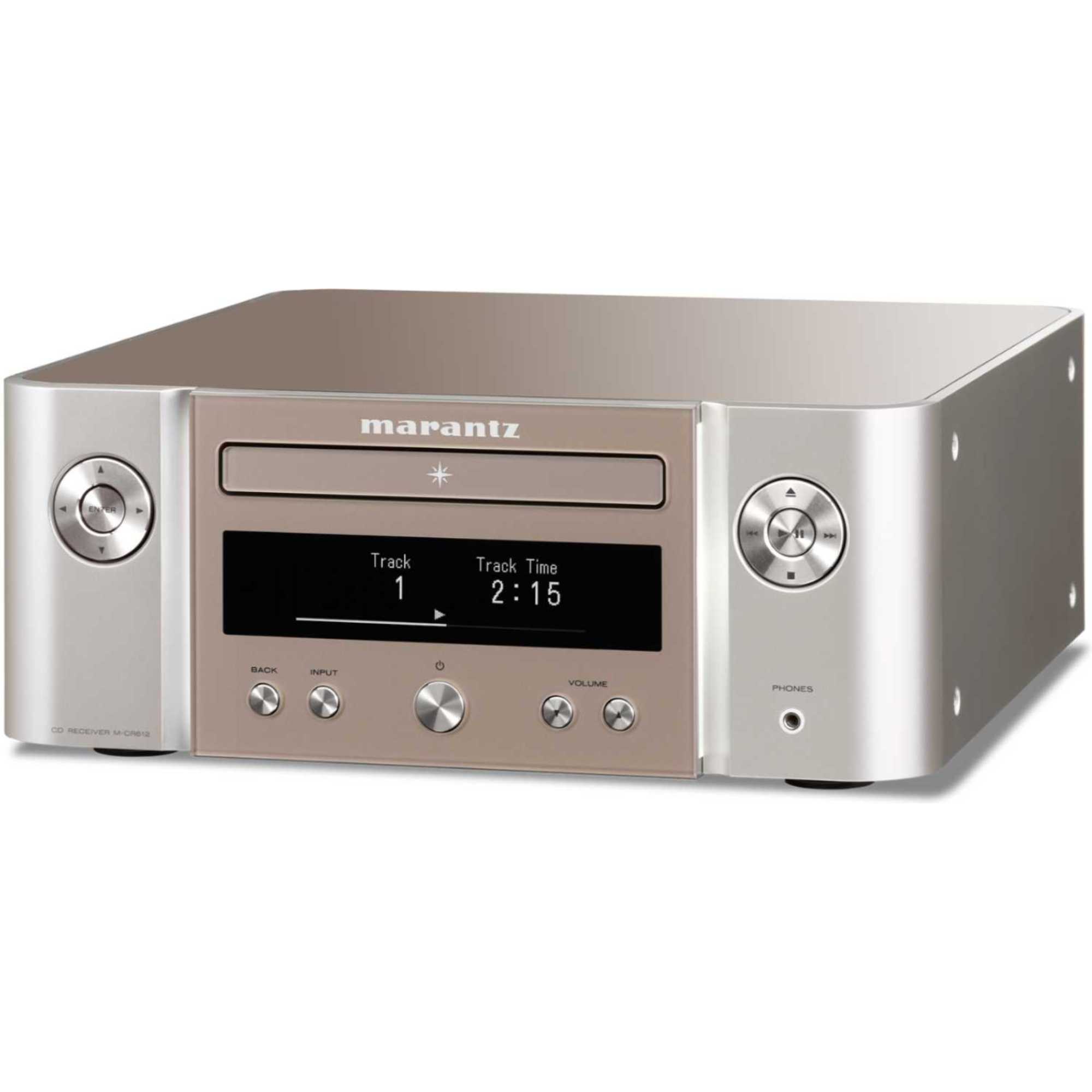 MCR612 Compact Network CD Receiver with Heos Connect - Silver