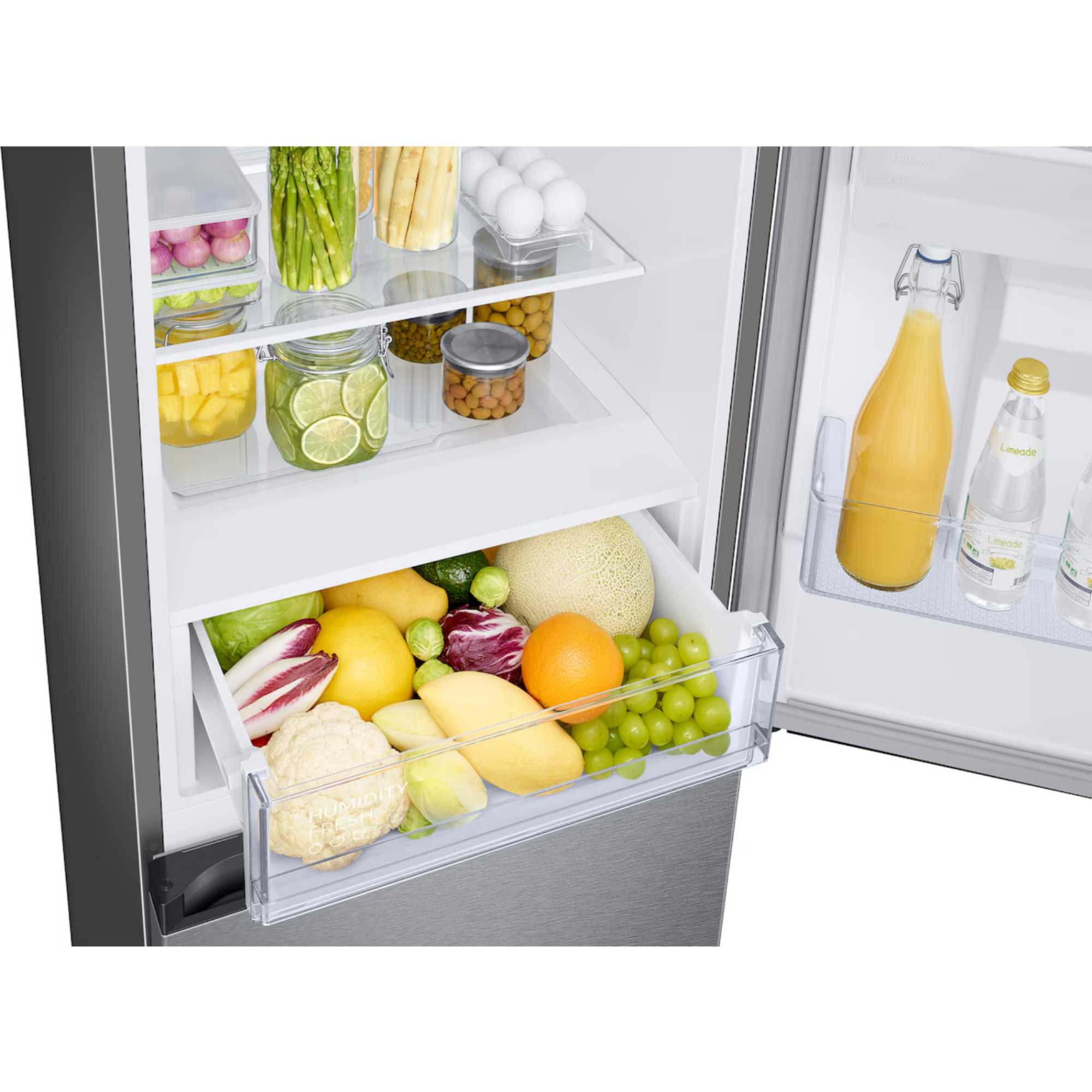 RB34C632ESAEU 341L SpaceMax Fridge Freezer - Silver
